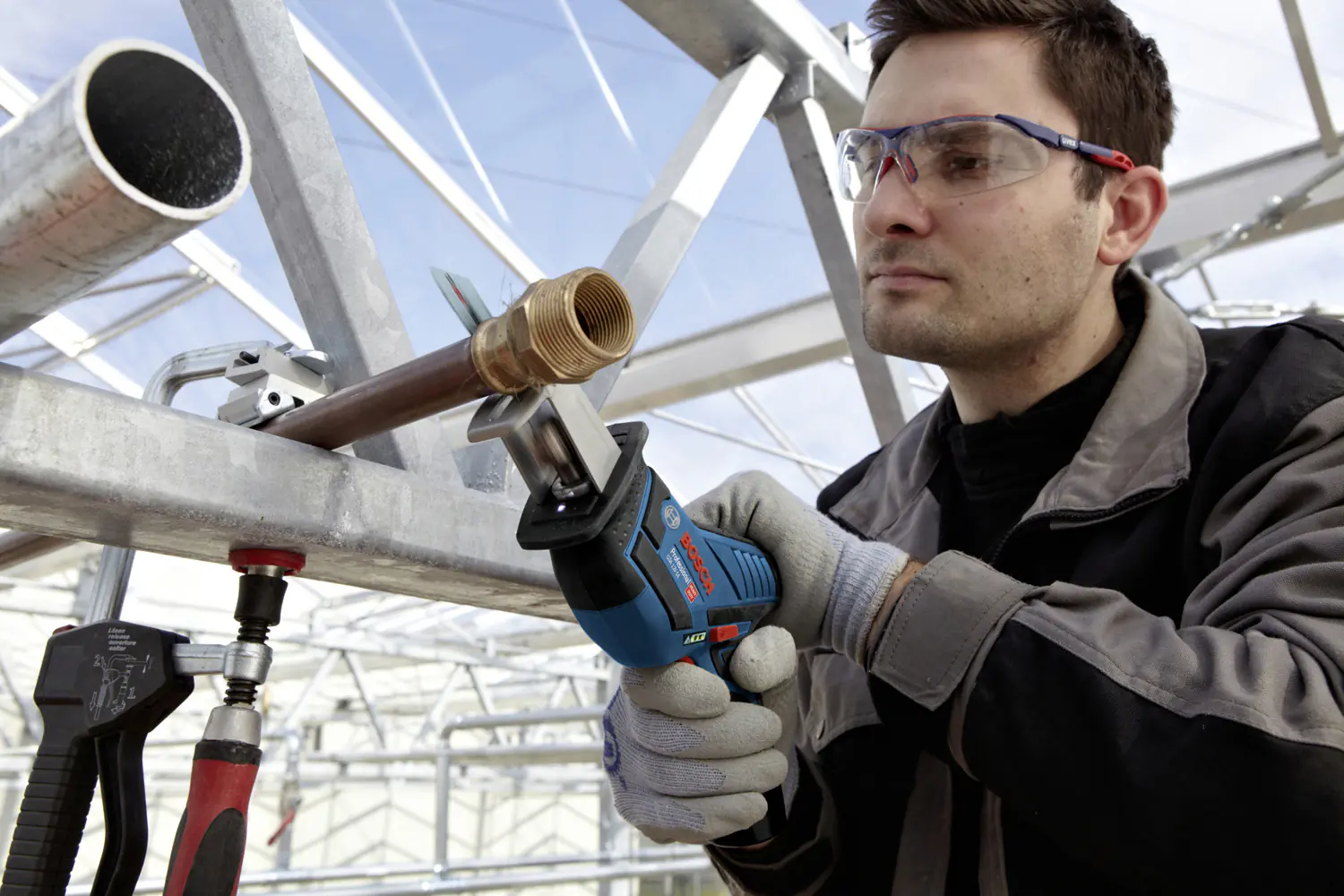 Bosch Professional Akku-Säbelsäge GSA 12V-14 2-Gang Solo Bosch Professional Akku-Säbelsäge GSA 12V-14 2-Gang Solo