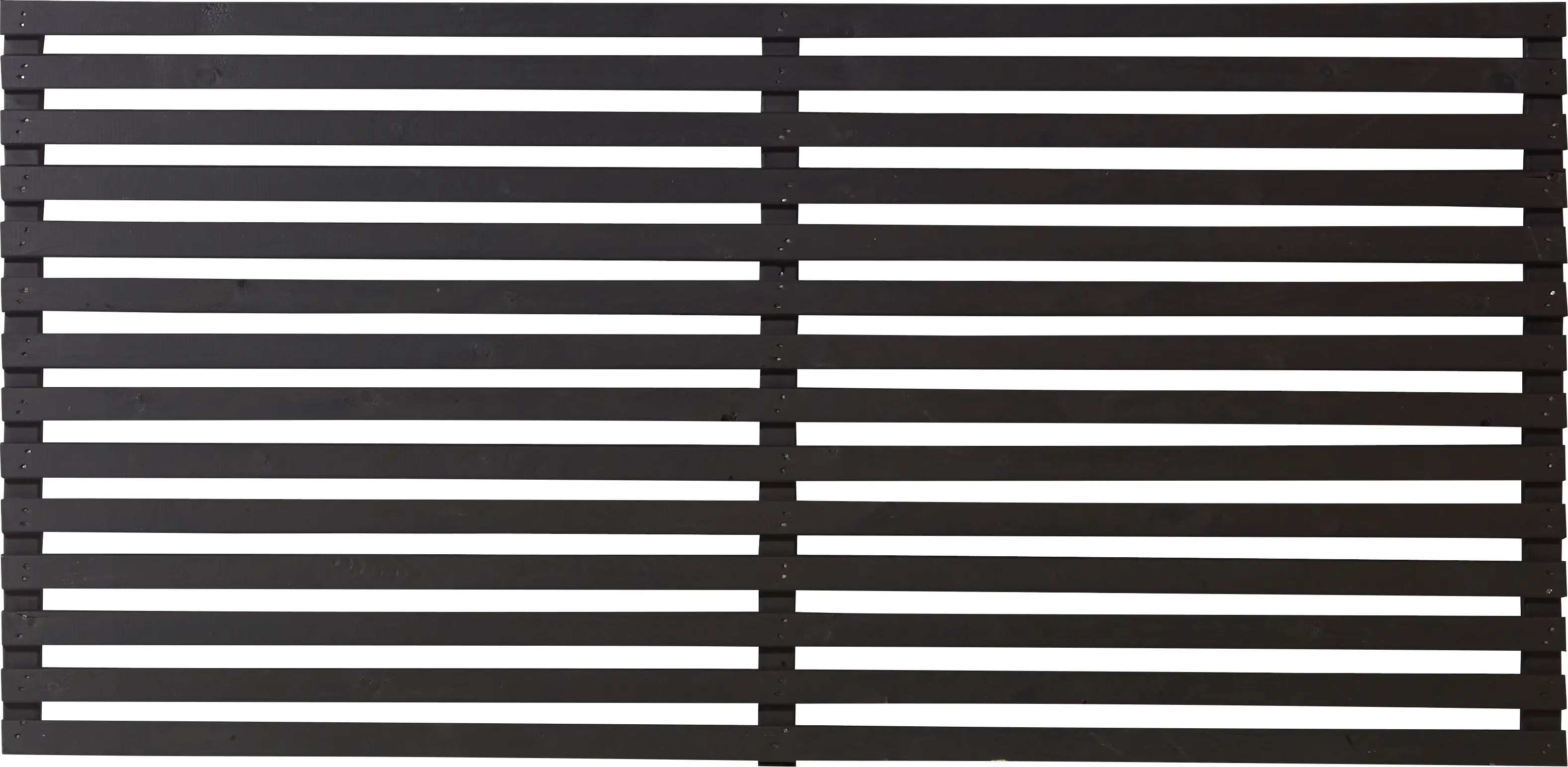 Plus Zaun Tokyo 180 x 90 cm schwarz