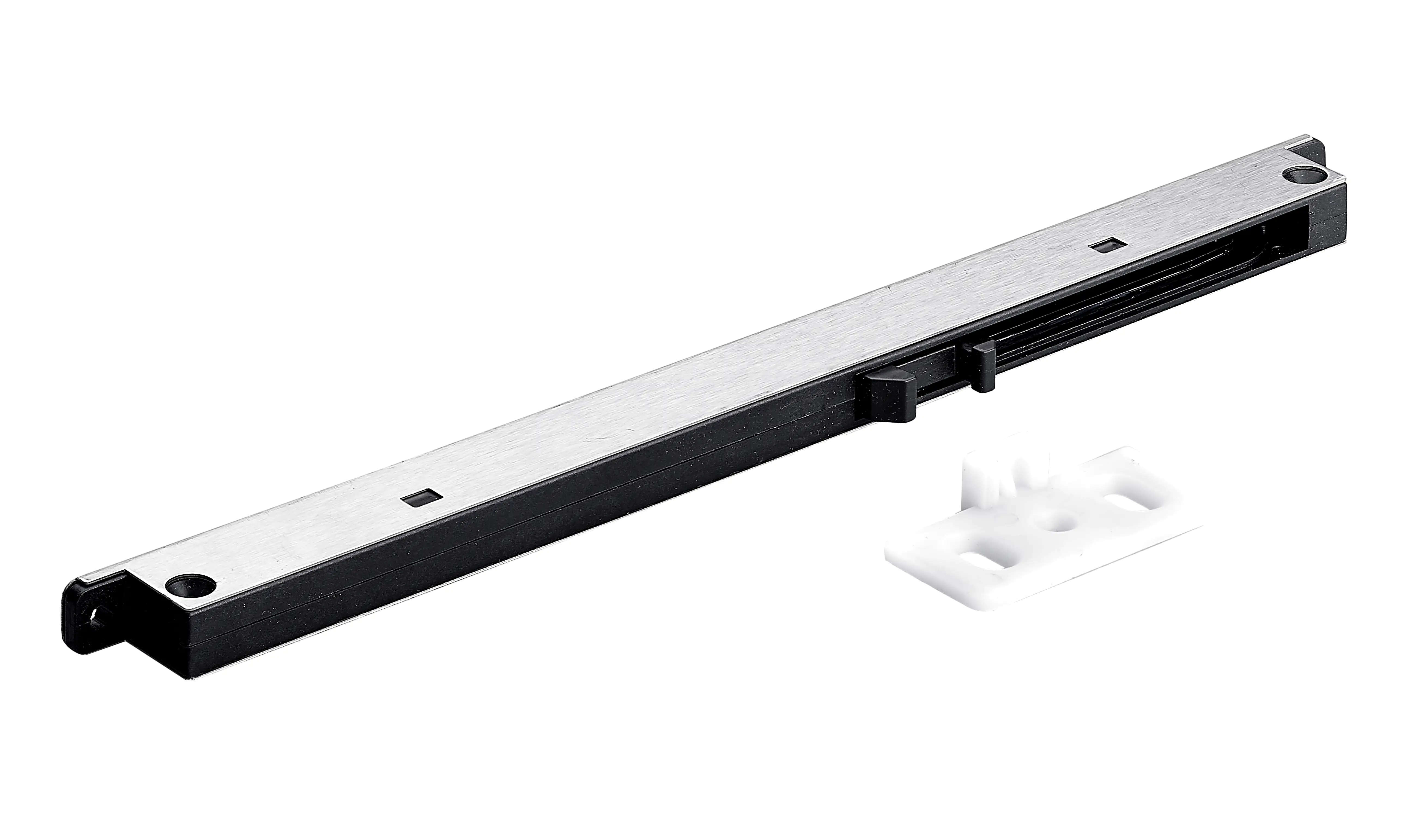 Hettich Nachrüstbarer Dämpfer für Holzschubkästen Aluminium Optik/schwarz