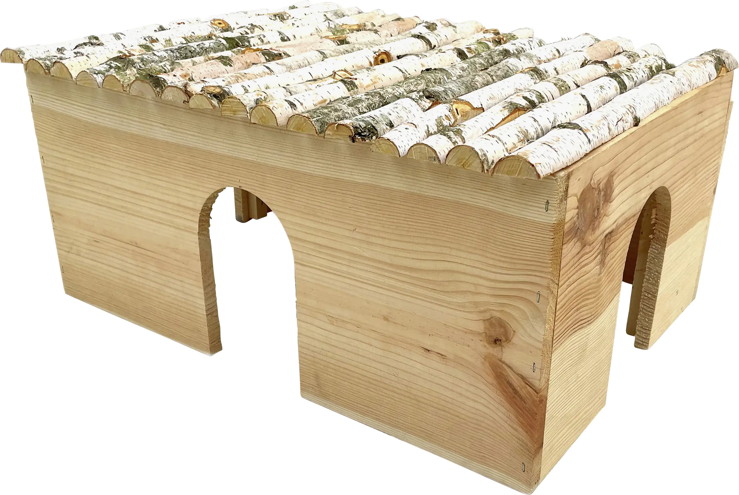 Ollesch Nagerhaus Hagar Holz 60 x 40 x 27 cm natur