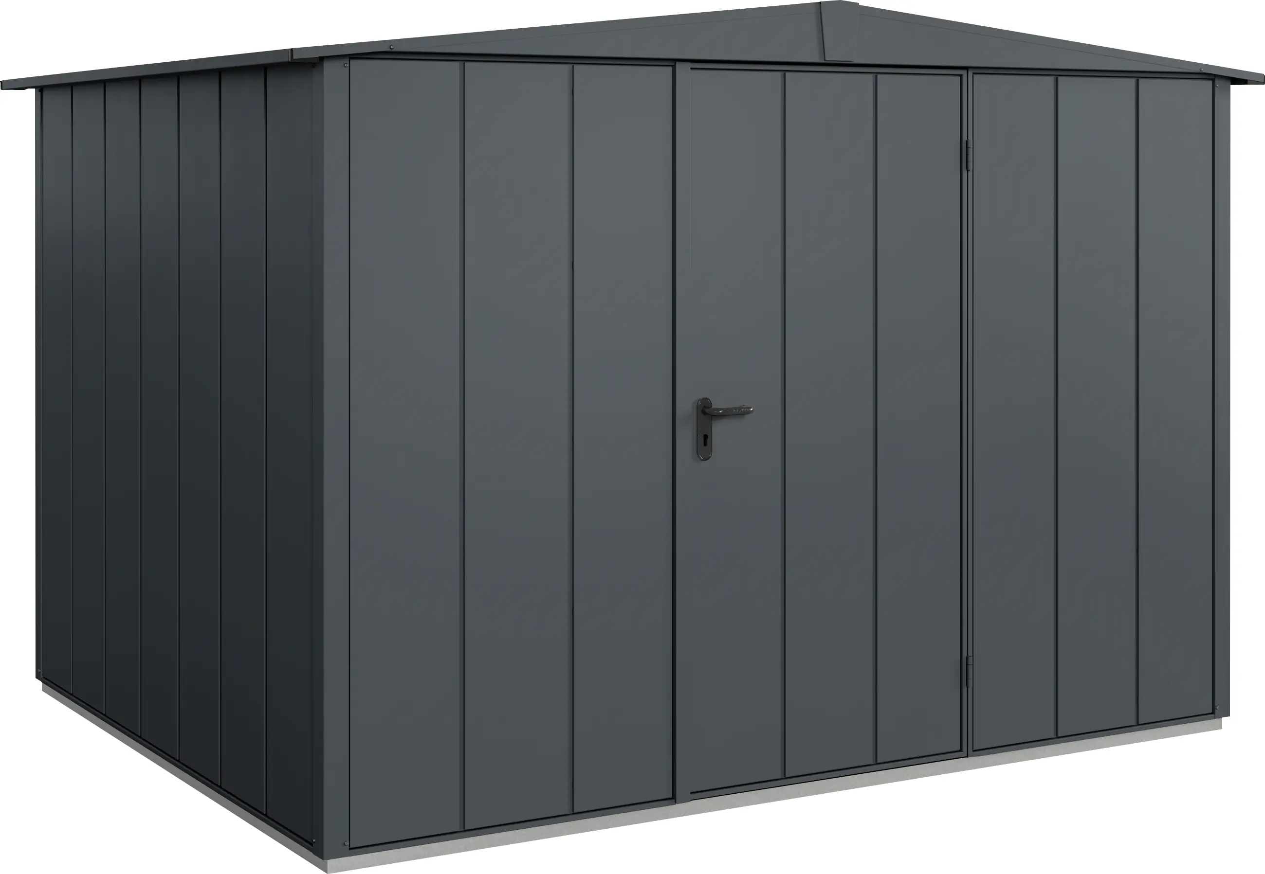 EcoStar Gerätehaus Elegant-S Typ 3 anthrazitgrau323,6 x 247,7 x 219,4 cm