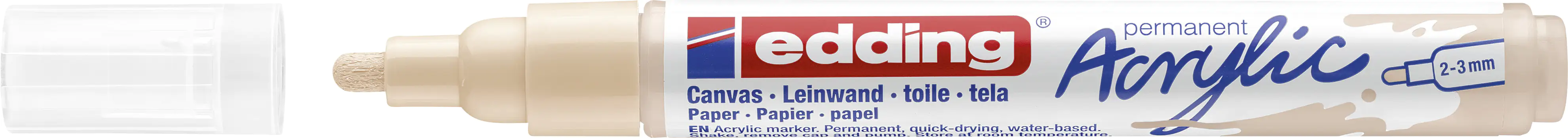 edding 5100 Acrylmarker medium warmbeige 2 -3 mm