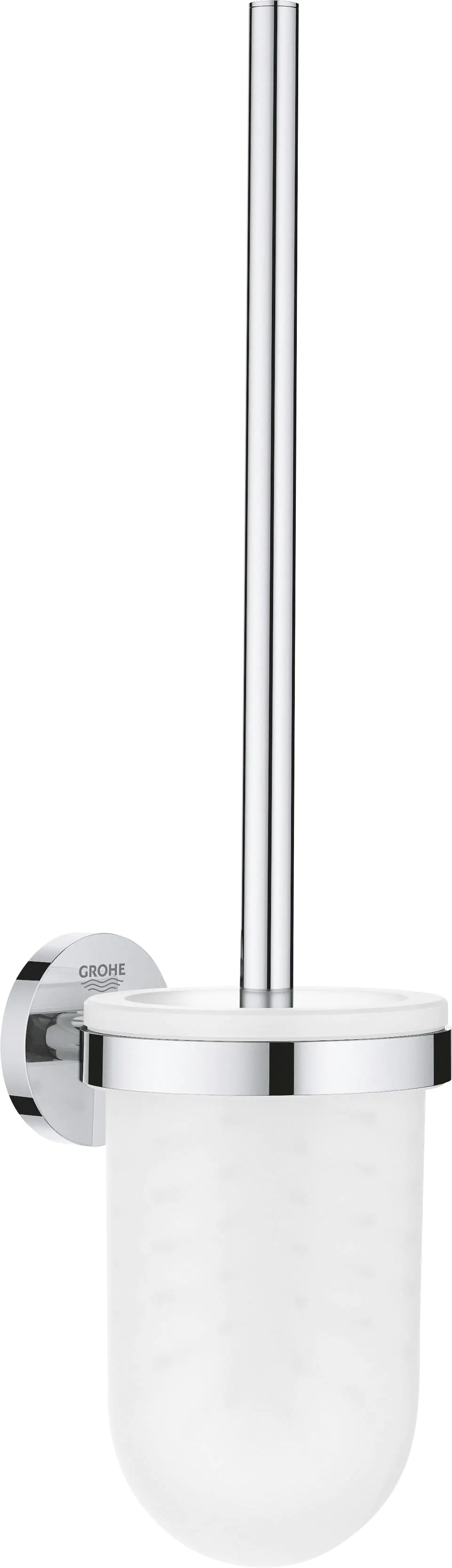 Grohe Start Toilettenbürstengarnitur chrom klebbar Grohe Start Toilettenbürstengarnitur chrom klebbar