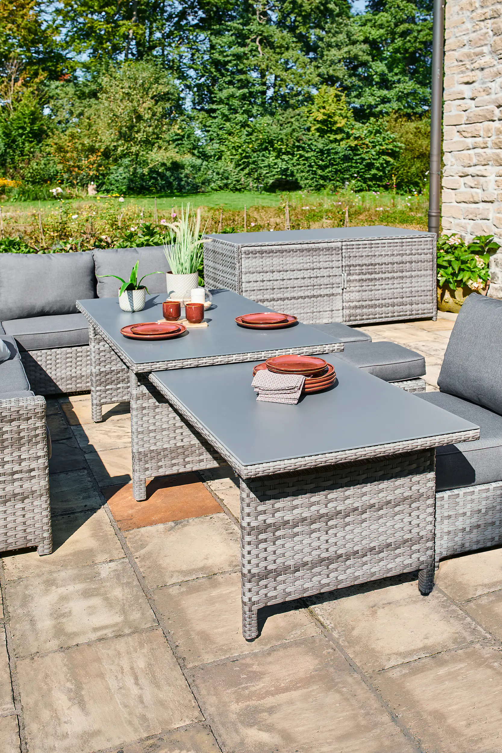 4333692229074_08 Primaster Dining Lounge Möbelset Portofino Deluxe