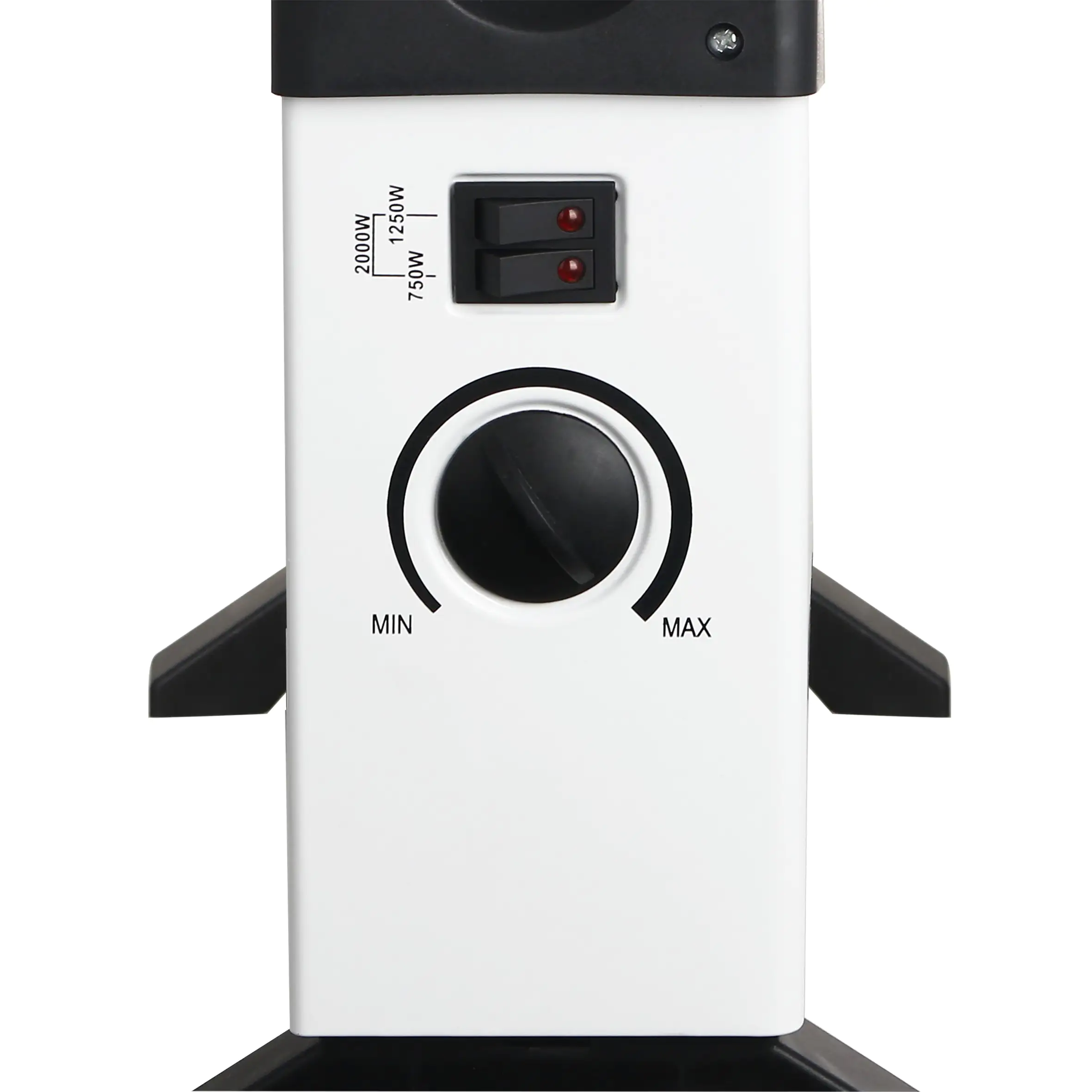 emerio Konvektor 2000 Watt, Ventilatorfunktion, weiß