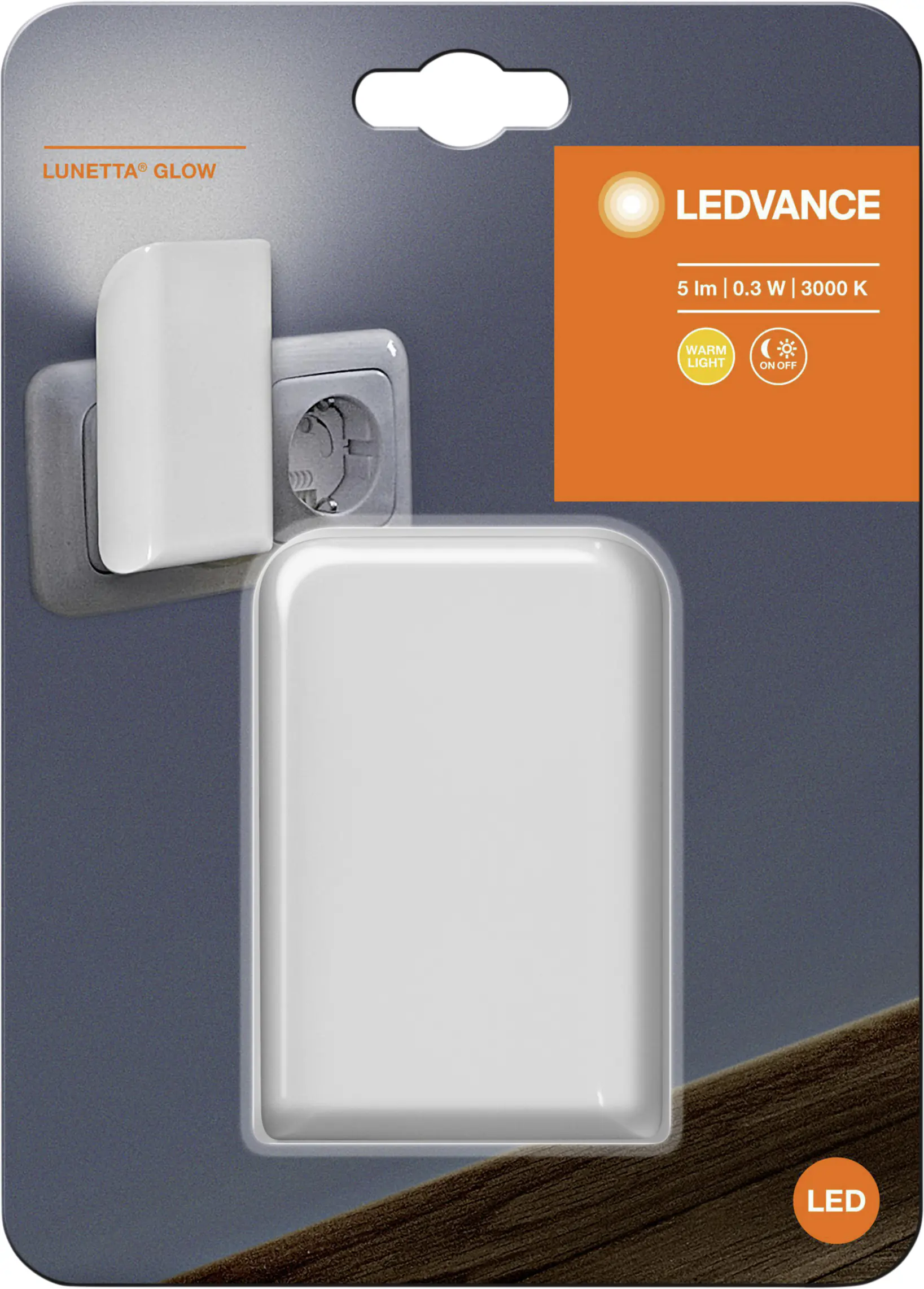 Osram Nachtlicht LED Lunetta Glow weiß