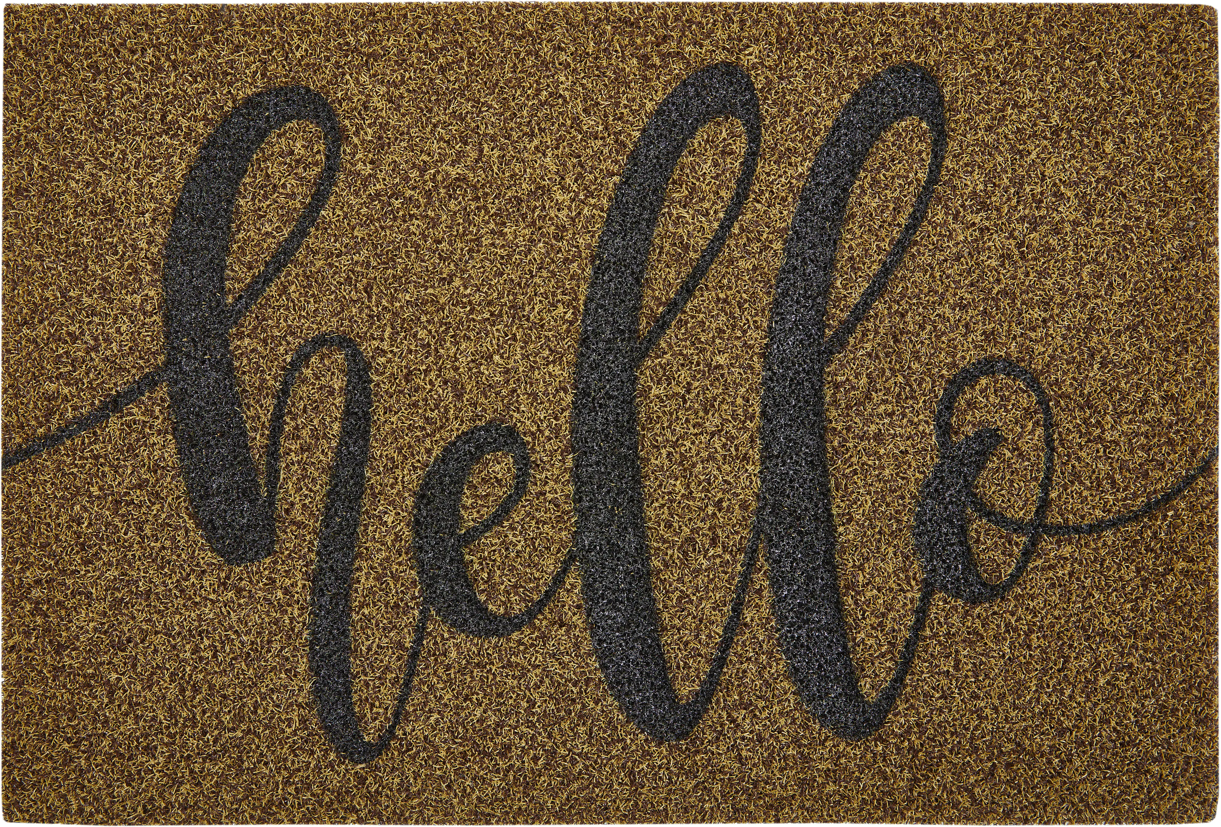 Fußmatte Stratford Hello natur 45 x 75 cm 