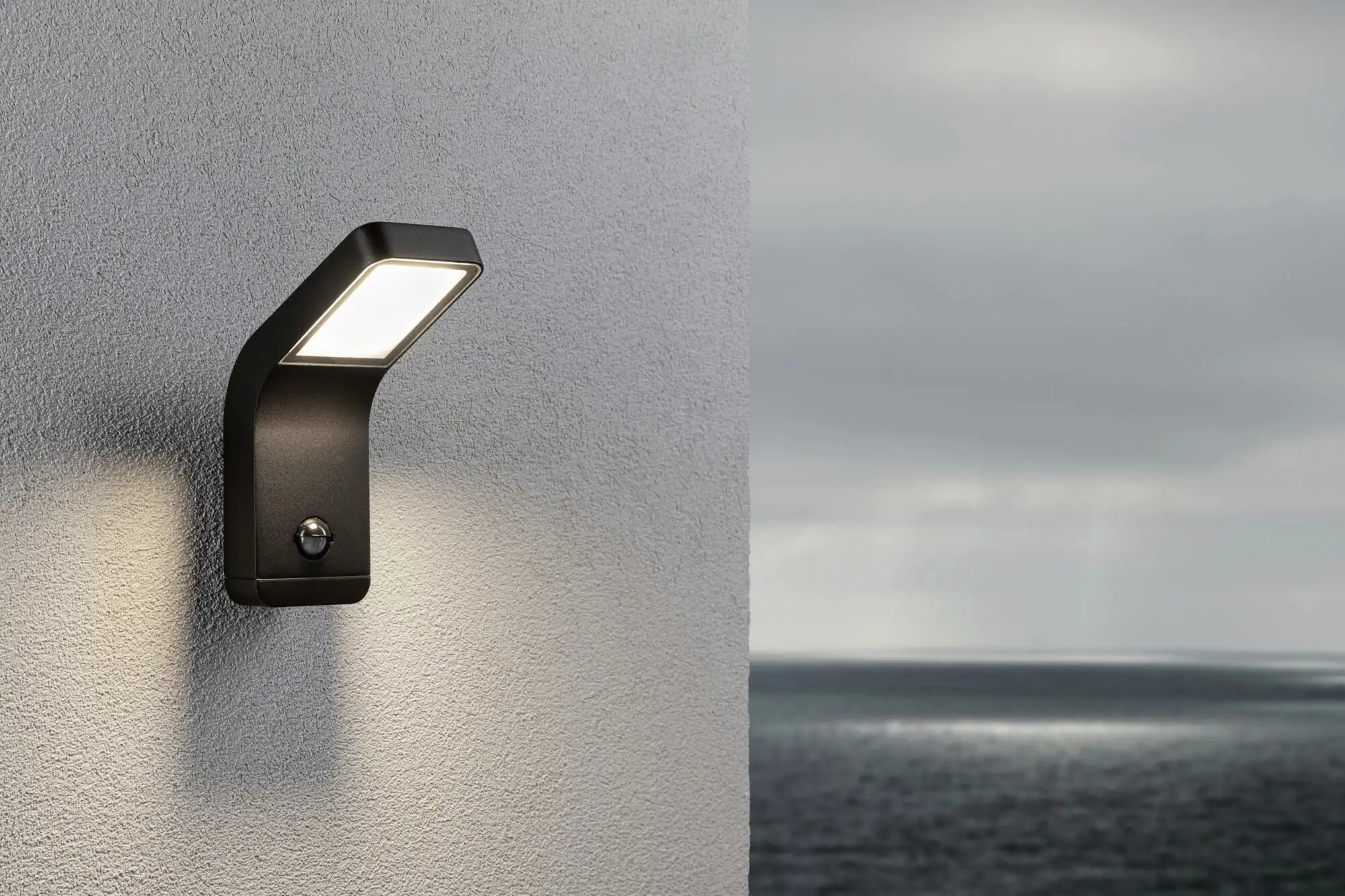 Paulmann LED Außen-Wandleuchte Kulma anthrazit 23 x 9 cm mit Bewegungsmelder Paulmann LED Außen-Wandleuchte Kulma anthrazit 23 x 9 cm mit Bewegungsmelder