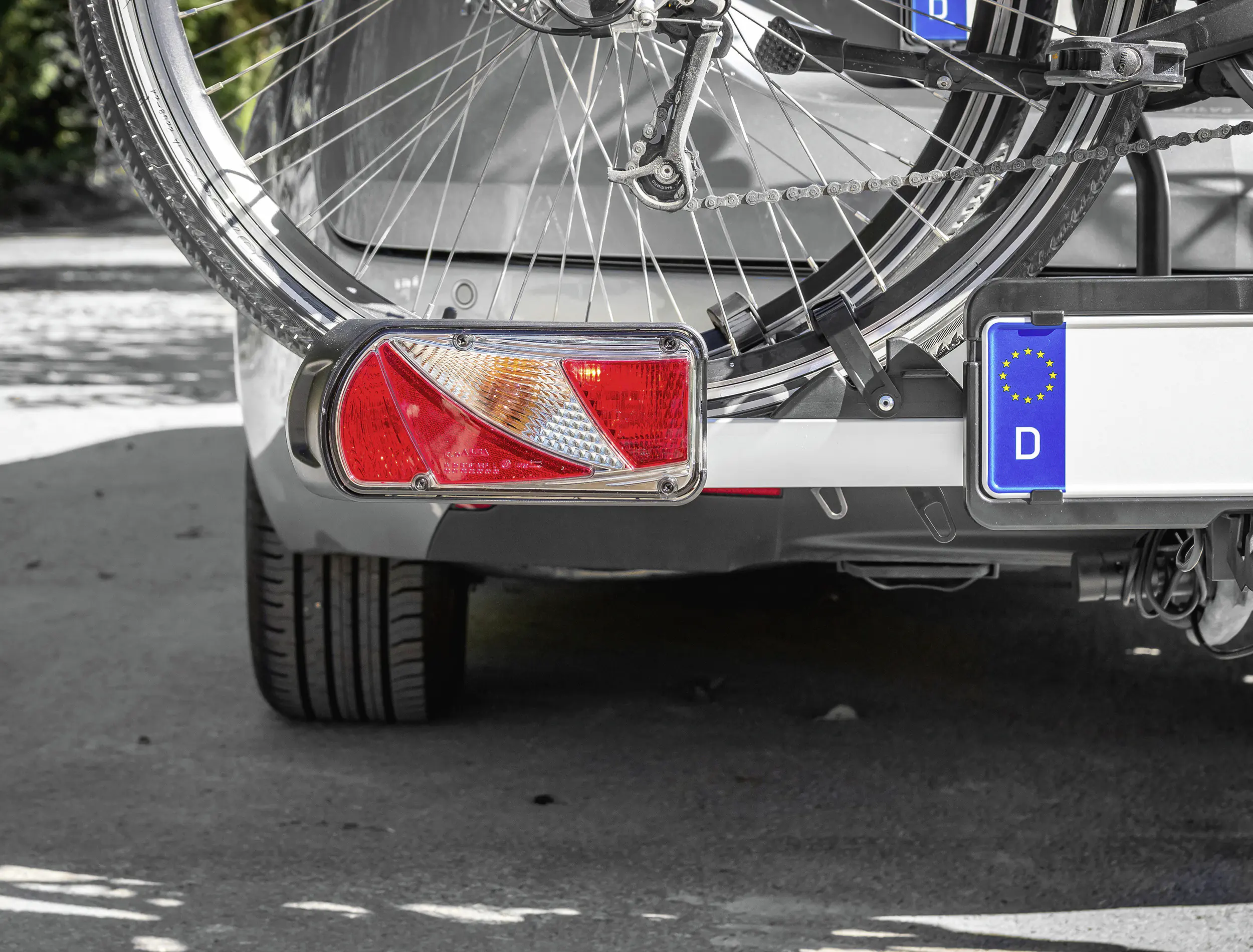 EUFAB Fahrradträger ProBC3 für 3 Fahrräder komplett vormontiert EUFAB Fahrradträger ProBC3 für 3 Fahrräder komplett vormontiert