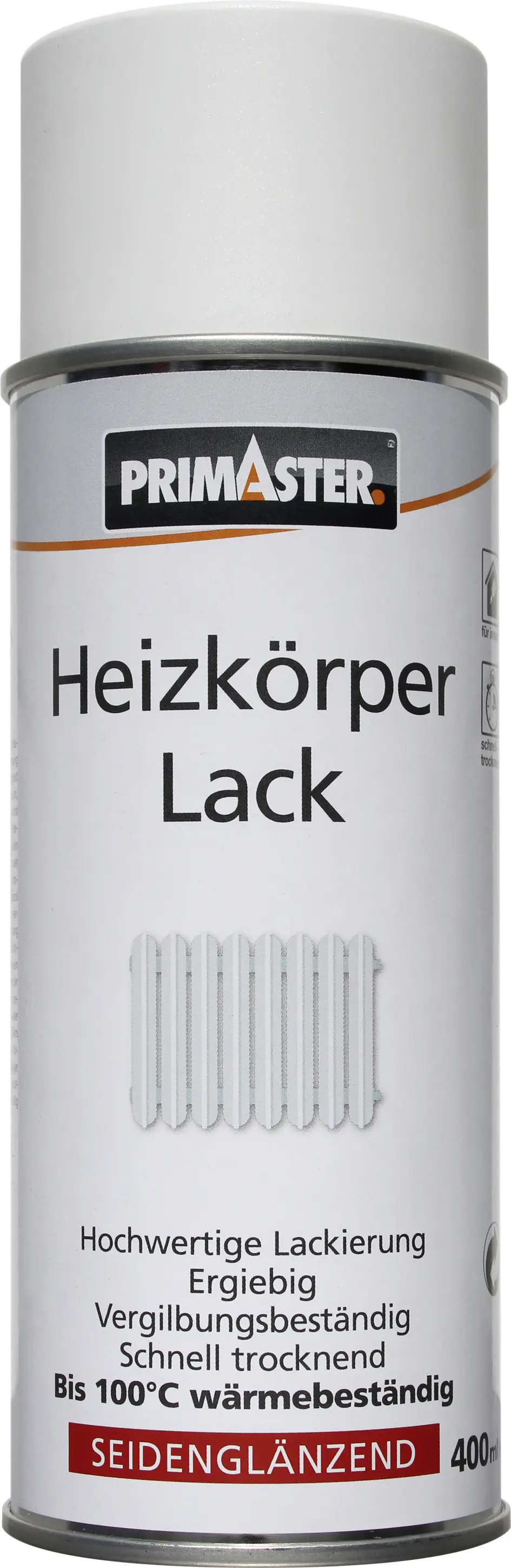 Primaster Heizkörper-Lackspray 400 ml weiß Primaster Heizkörper-Lackspray 400 ml weiß