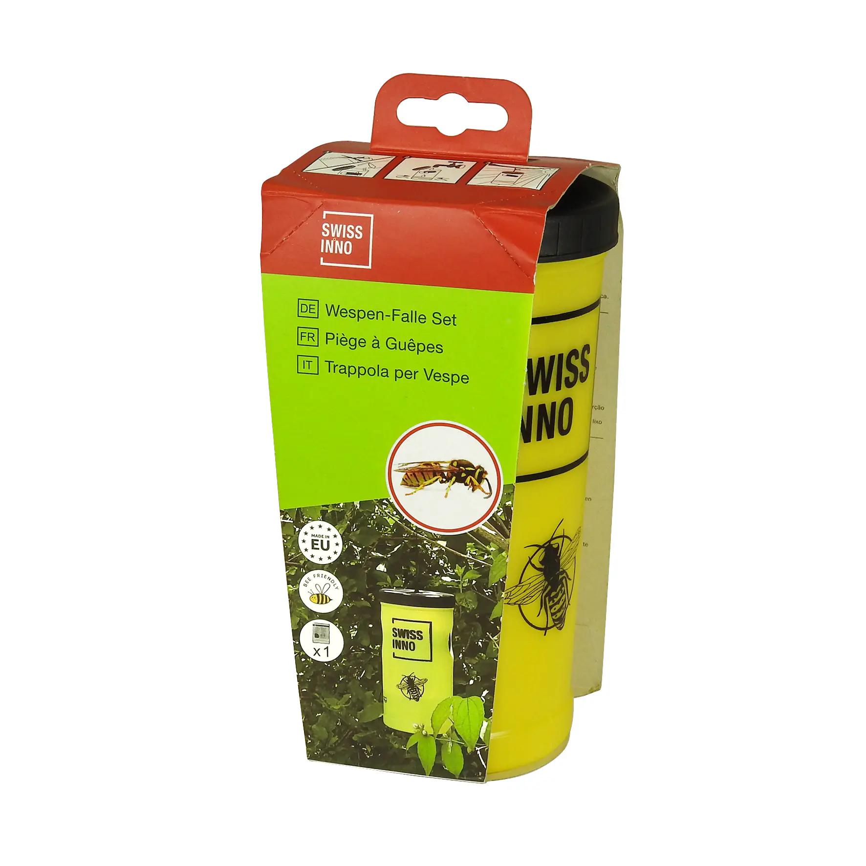 Swissinno Wespenfalle Set inkl. Lebensmittel-Köder Swissinno Wespenfalle Set inkl. Lebensmittel-Köder