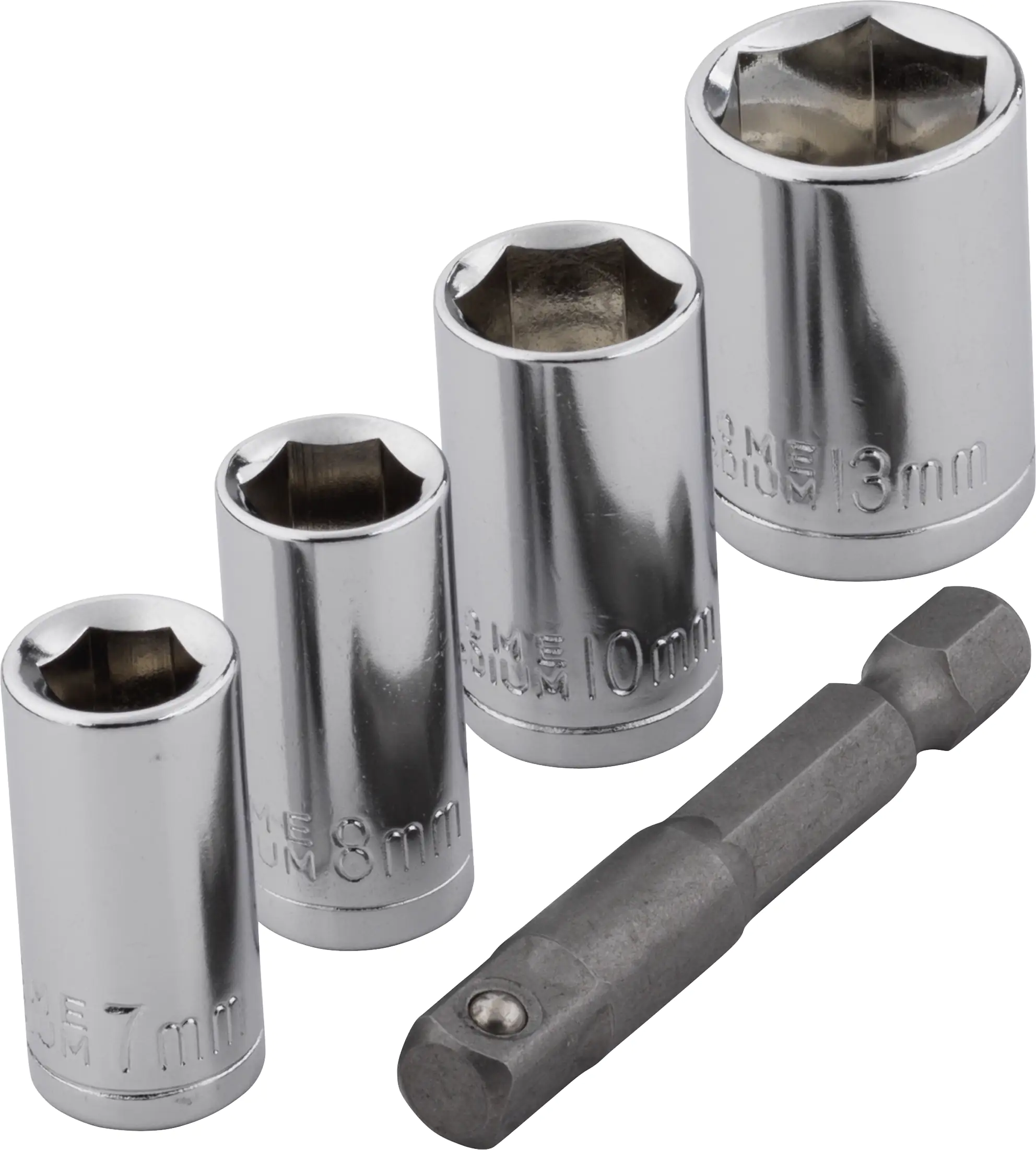 Wolfcraft Steckschlüssel-Set 5-teilig