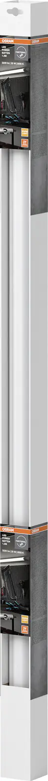 Osram LED Lichtleiste Power Batten weiß 120 cm 25 W warmweiß Osram LED Lichtleiste Power Batten weiß 120 cm 25 W warmweiß
