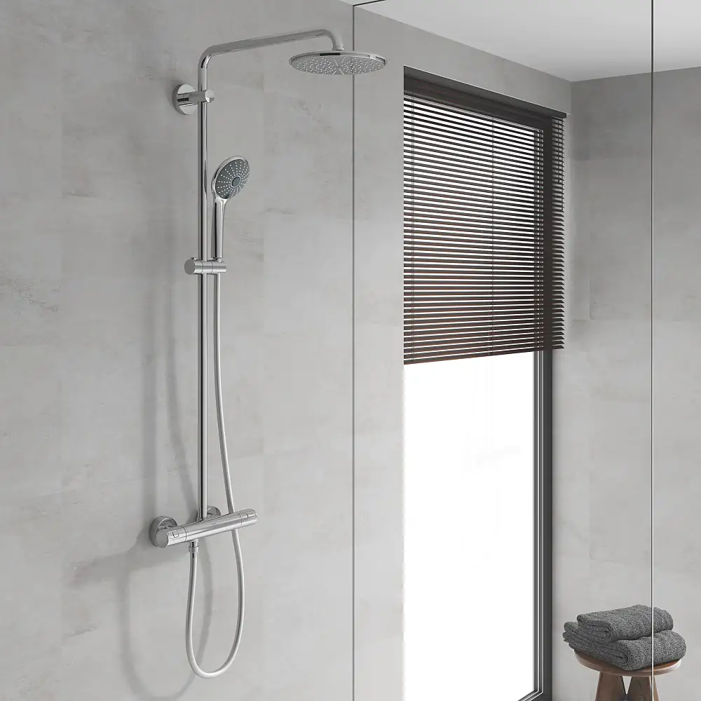 Grohe Kopfbrausesystem Vitalio Joy XXL 210 mit Aquadimmer
