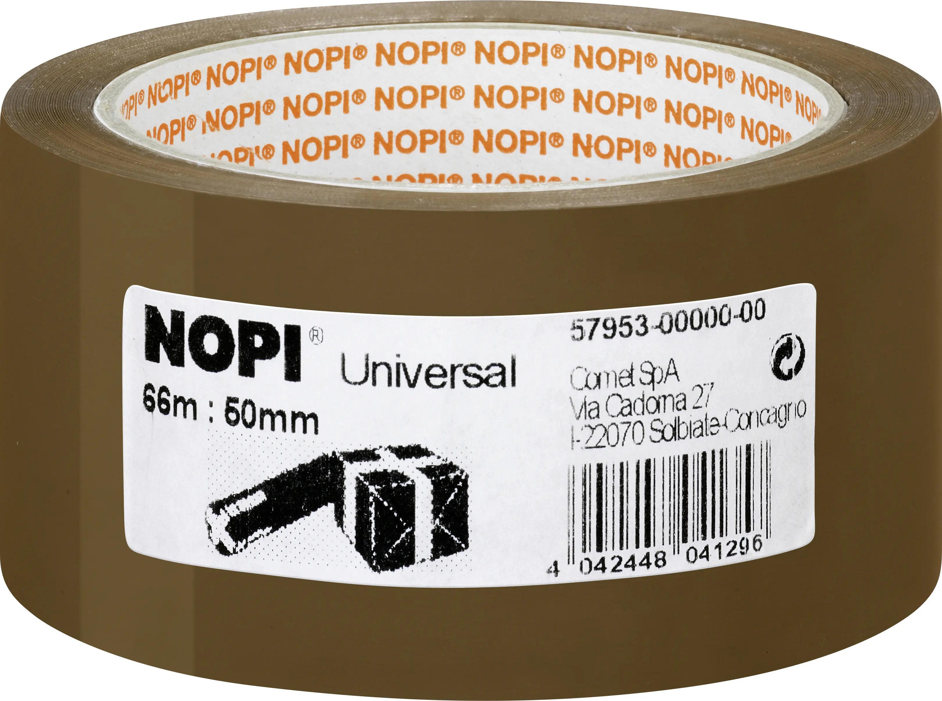 NOPI Packband Universal 66 m x 50 mm, braun NOPI Packband Universal 66 m x 50 mm, braun