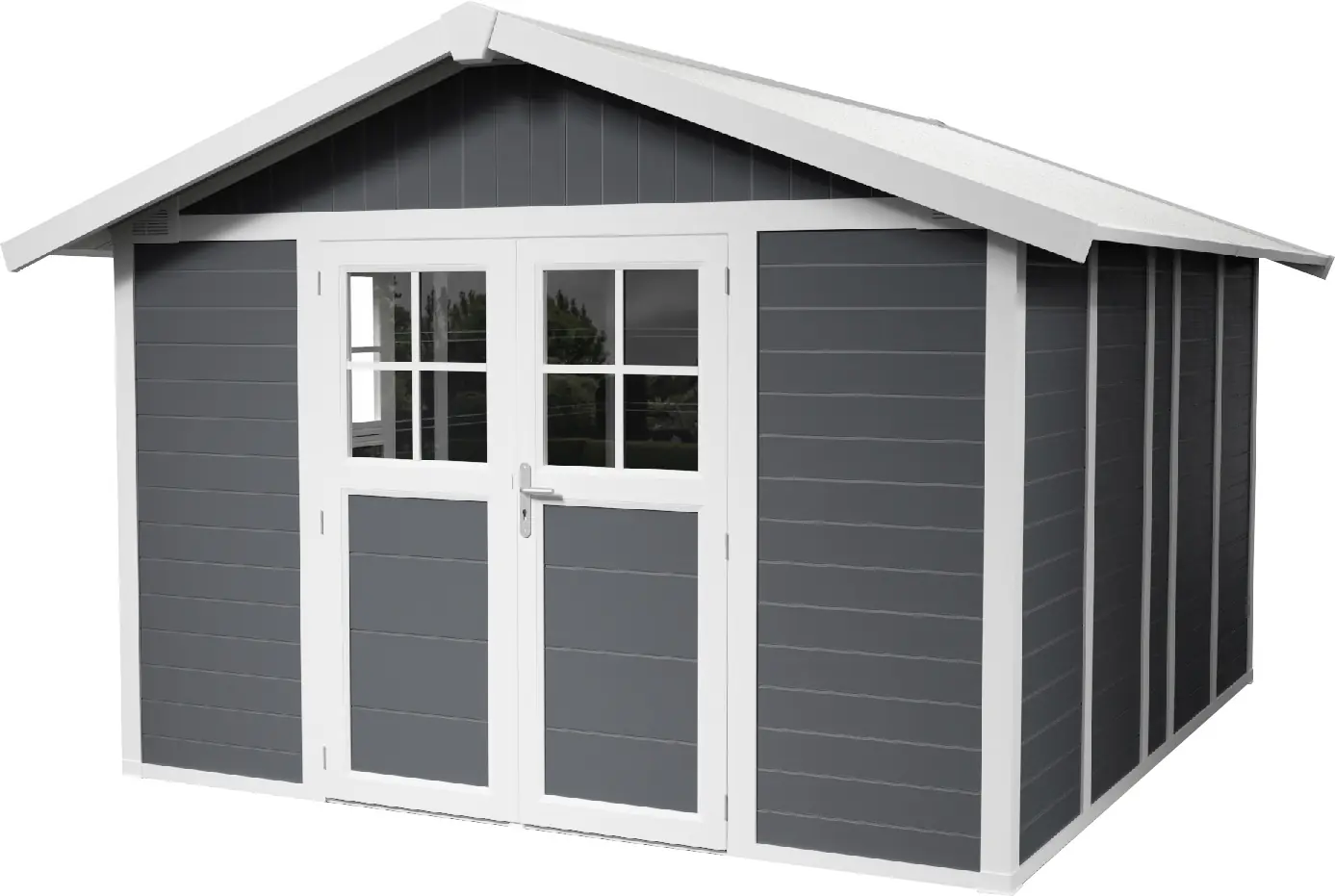 Grosfillex Gartenhaus Deco H 11 370 x 407 cm (inkl. Dachüberstand) Grosfillex Gartenhaus Deco H 11 370 x 407 cm (inkl. Dachüberstand)