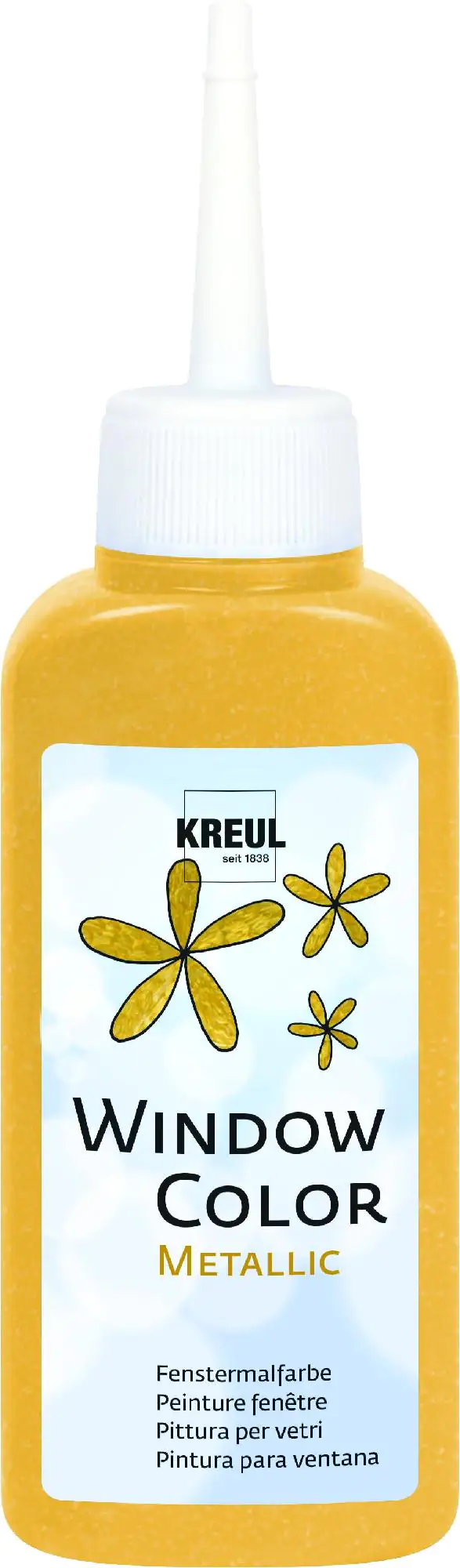 Kreul Window Color Metallic gold 80 ml Kreul Window Color Metallic gold 80 ml