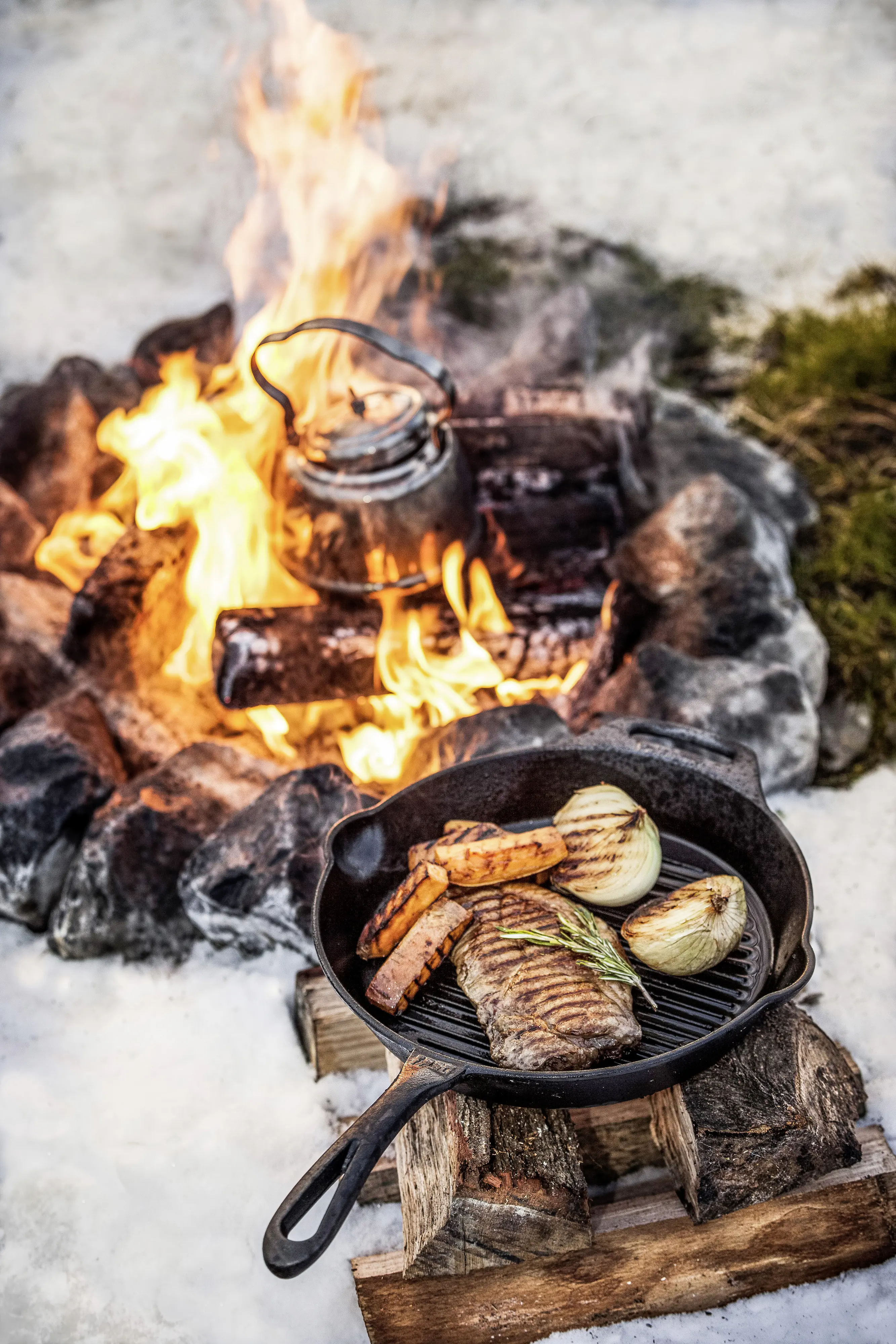 Petromax Grillpfanne Gusseisen Ø 30 cm mit Stiel