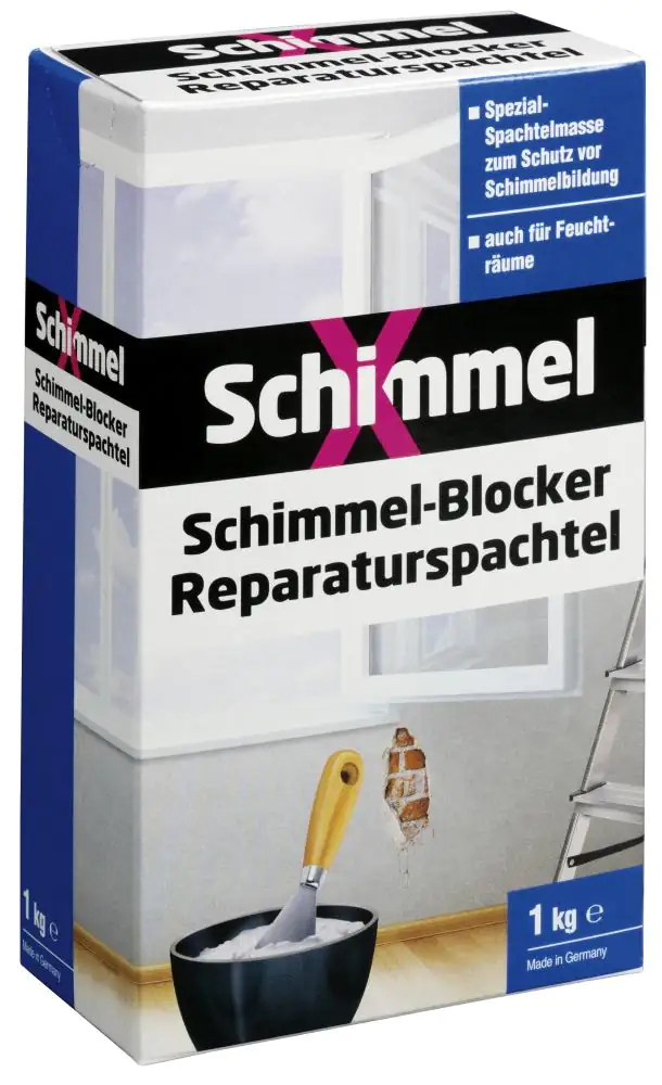 Schimmel X Schimmel-Blocker 1 kg Reparaturspachtel Schimmel X Schimmel-Blocker 1 kg Reparaturspachtel