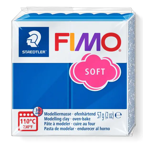Fimo Soft pazifkblau 57 Gramm