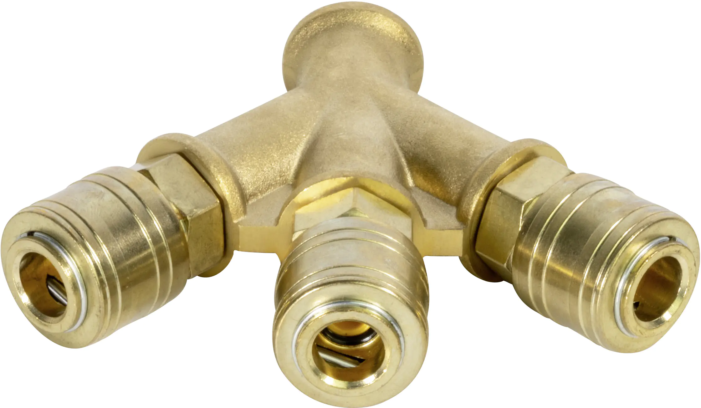 Güde Verteiler 9,53 mm 3/8" Innengewinde 3 Kupplungen Güde Verteiler 9,53 mm 3/8" Innengewinde 3 Kupplungen