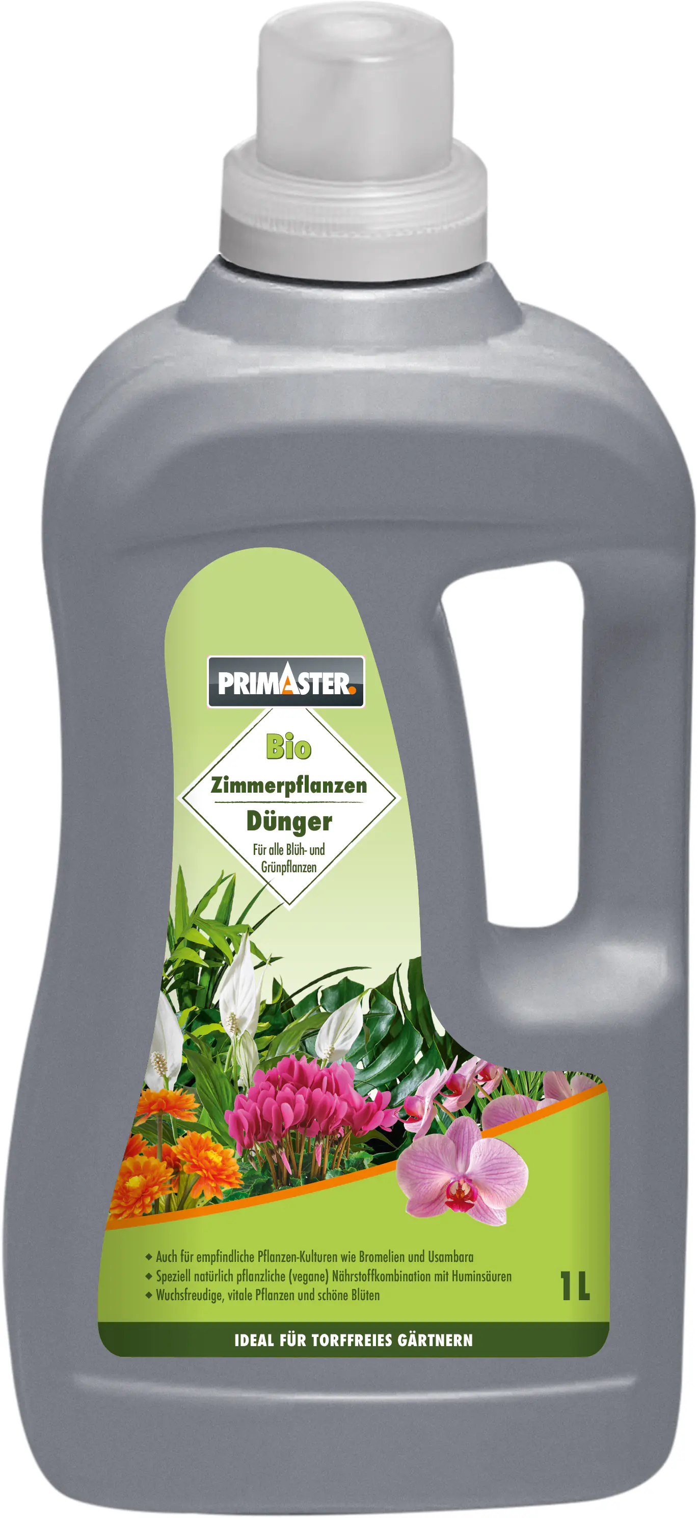 Primaster Bio Flüssigdünger 1 l für Zimmerpflanzen