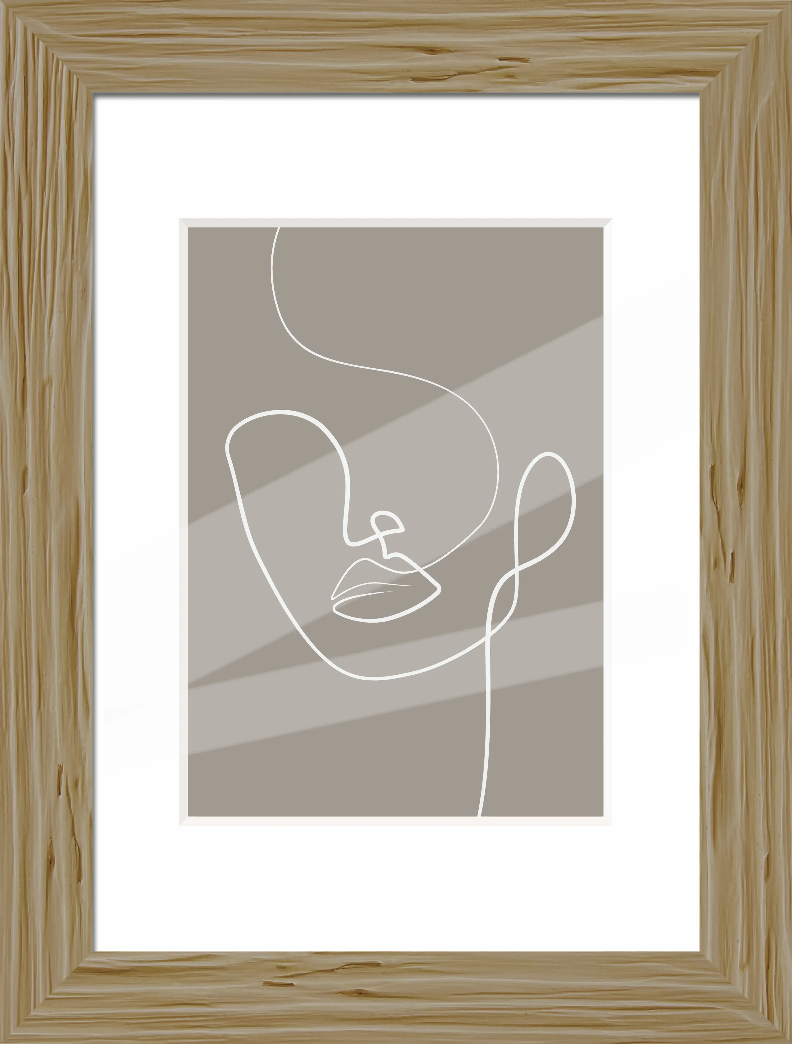 Bilderrahmen Holz Nordic natural 21 x 29,7 cm