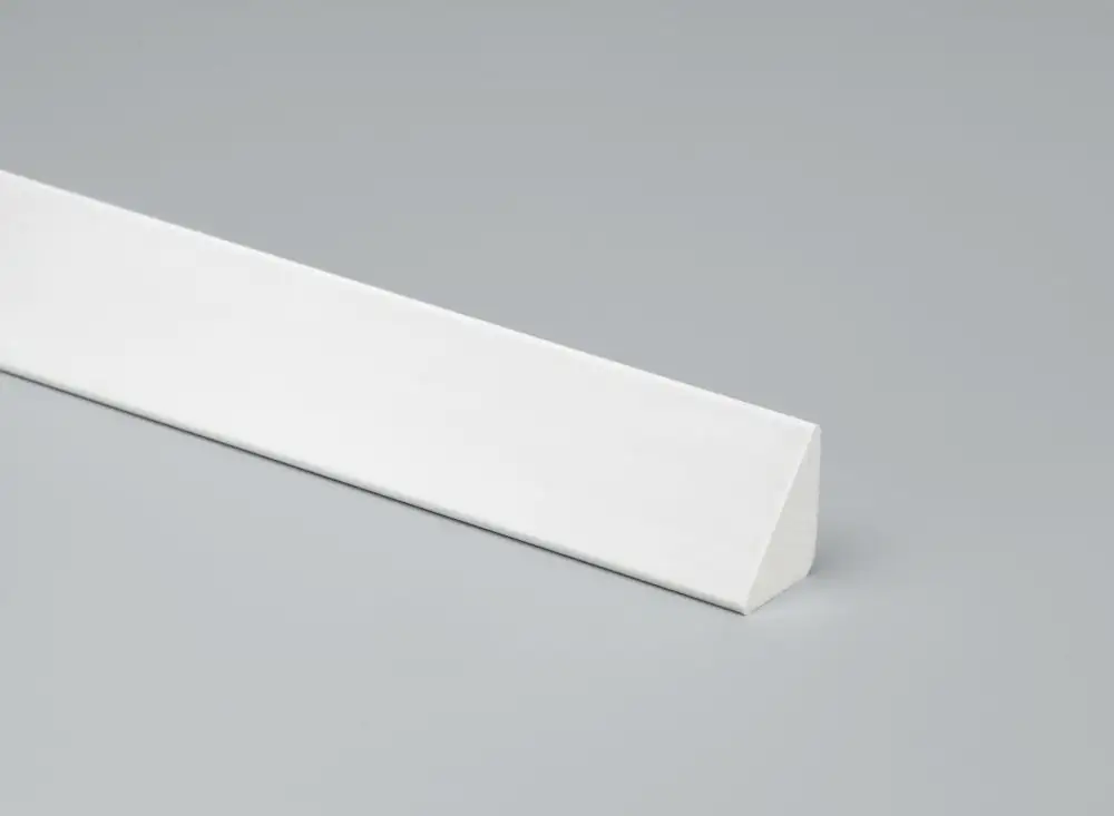 Primo Dreikantleiste 90 cm 21 x 15 mm weiß