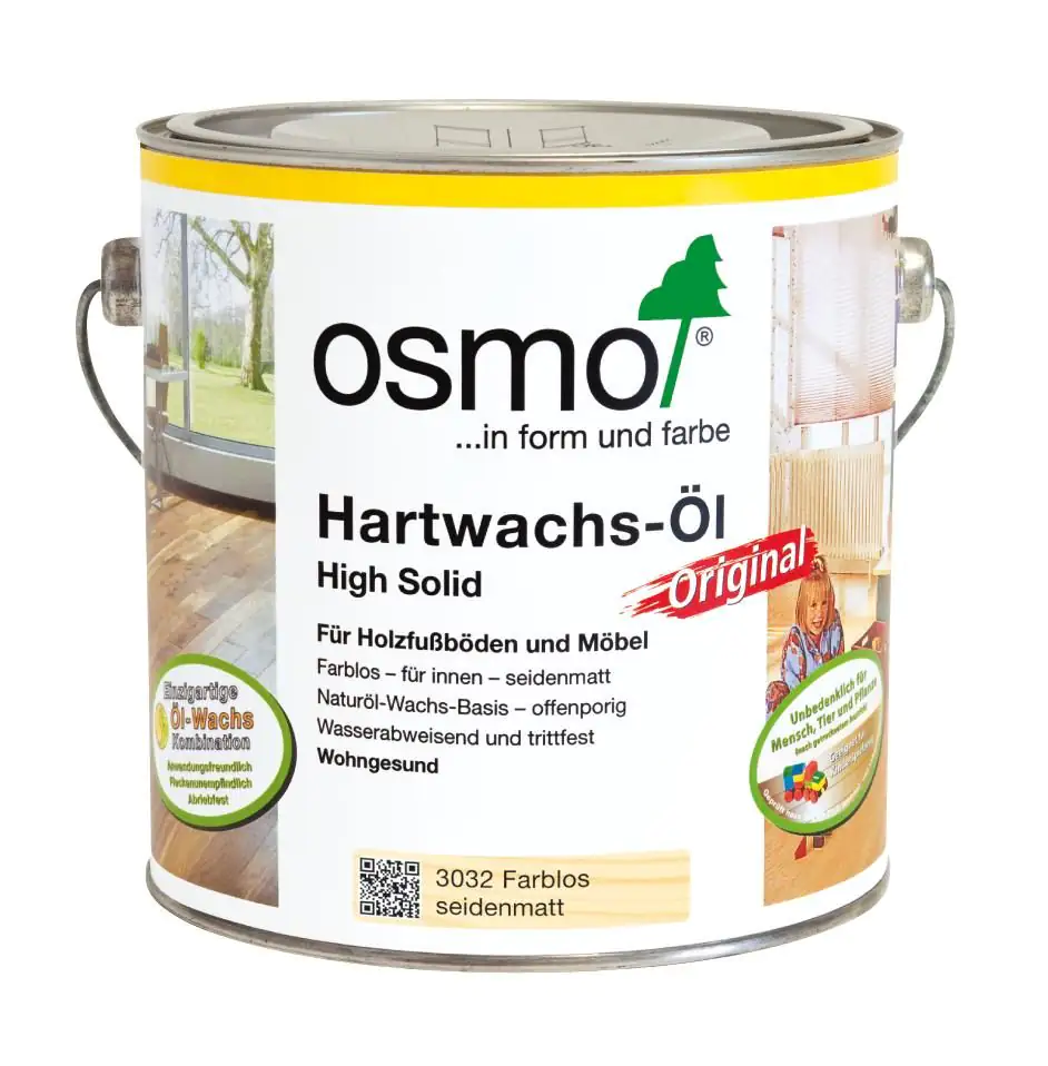 4006850104451 Osmo Hartwachs-Öl Original 2,5 L farblos seidenmatt