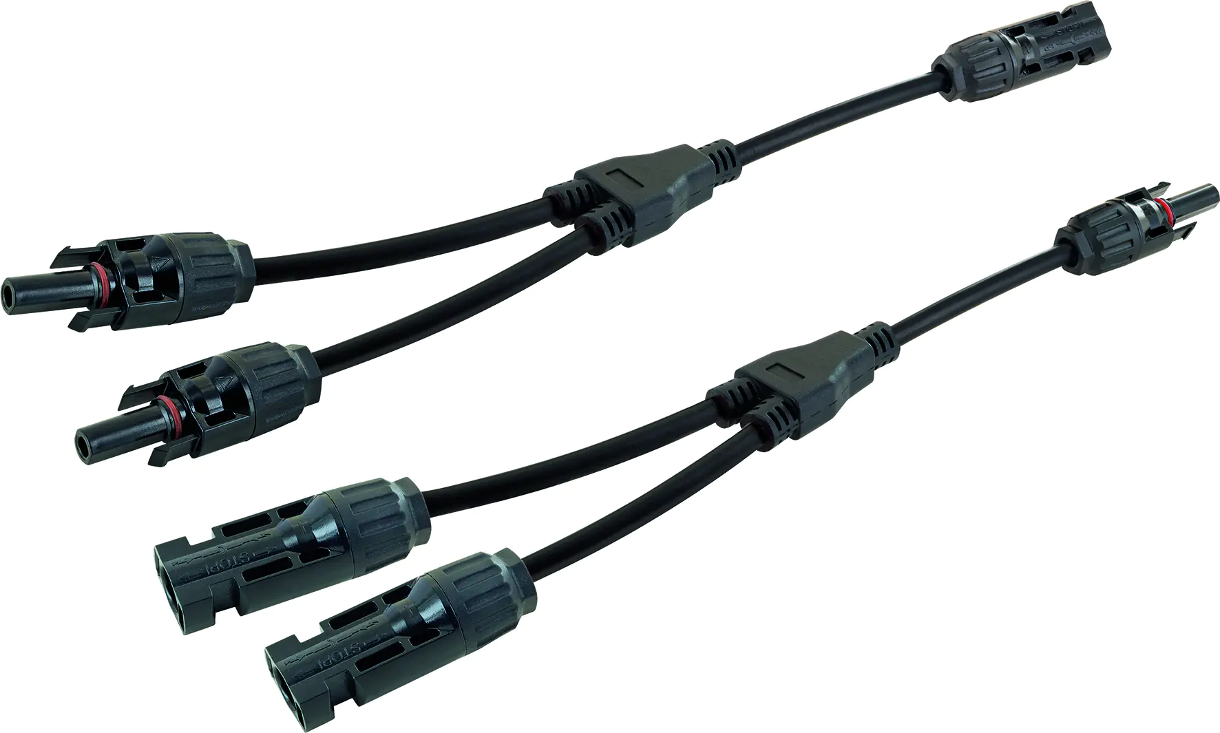 Schwaiger Solarkabel-Adapter-Set 2in1 20cm