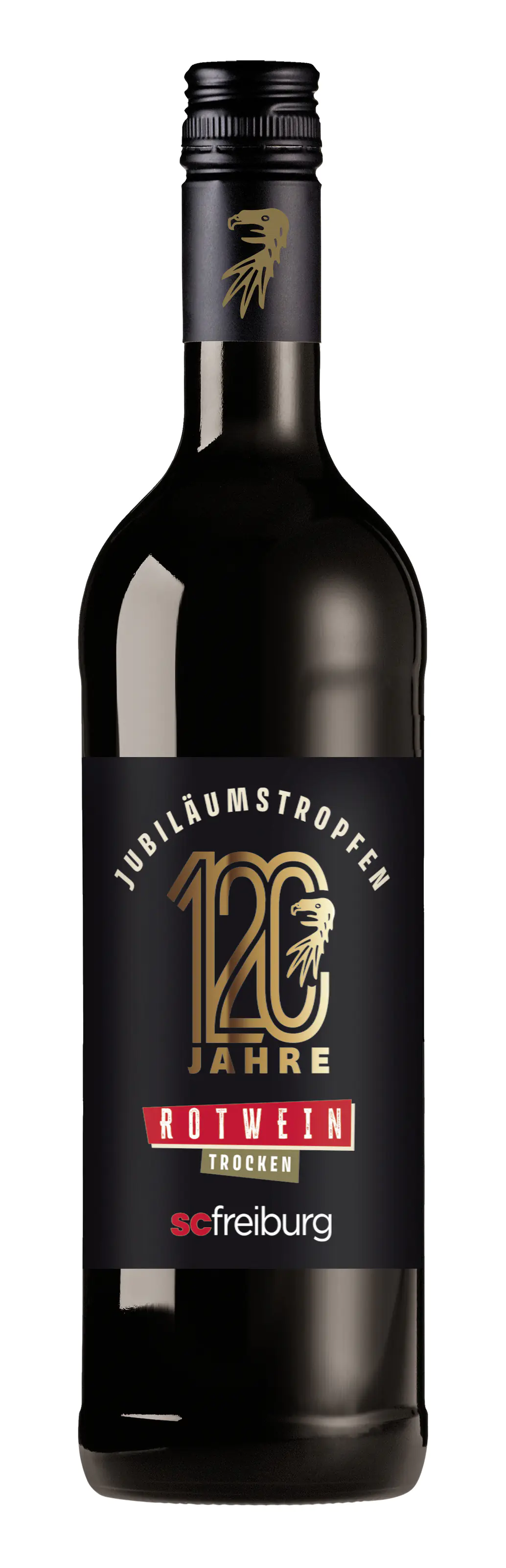 SC Freiburg Rotwein Jubiläumstropfen Cuvee QbA 1 x 0,75 l