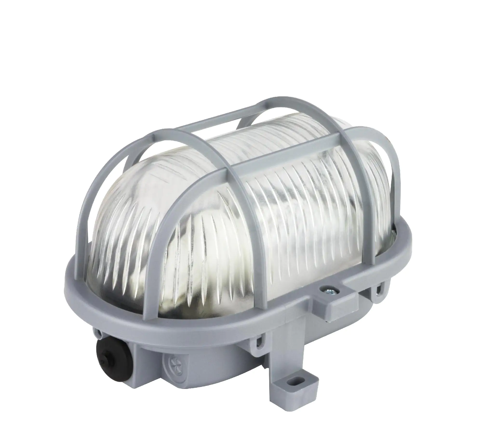 REV LED Oval-Außenleuchte silber 5 W REV LED Oval-Außenleuchte silber 5 W