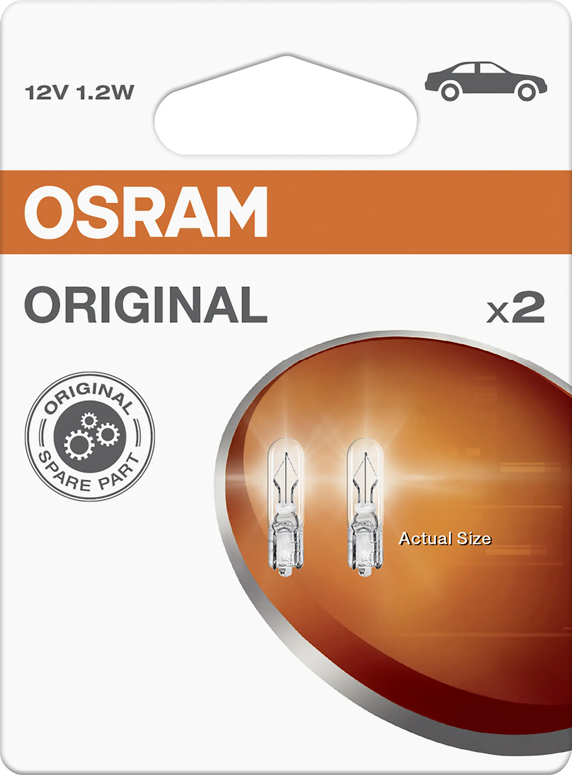 Osram Signallampe W1.2W Original 2.0 2 Stück