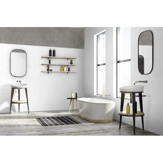 Grosfillex Kunststoffpaneel GX Wall+ White Stone 90 x 45 cm 5 mm