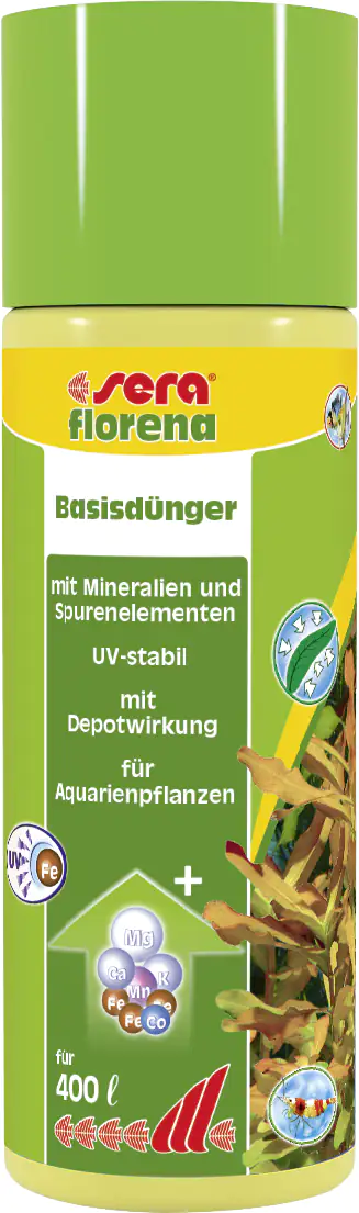 Sera Dünger für Aquarienpflanzen florena 100 ml Sera Dünger für Aquarienpflanzen florena 100 ml