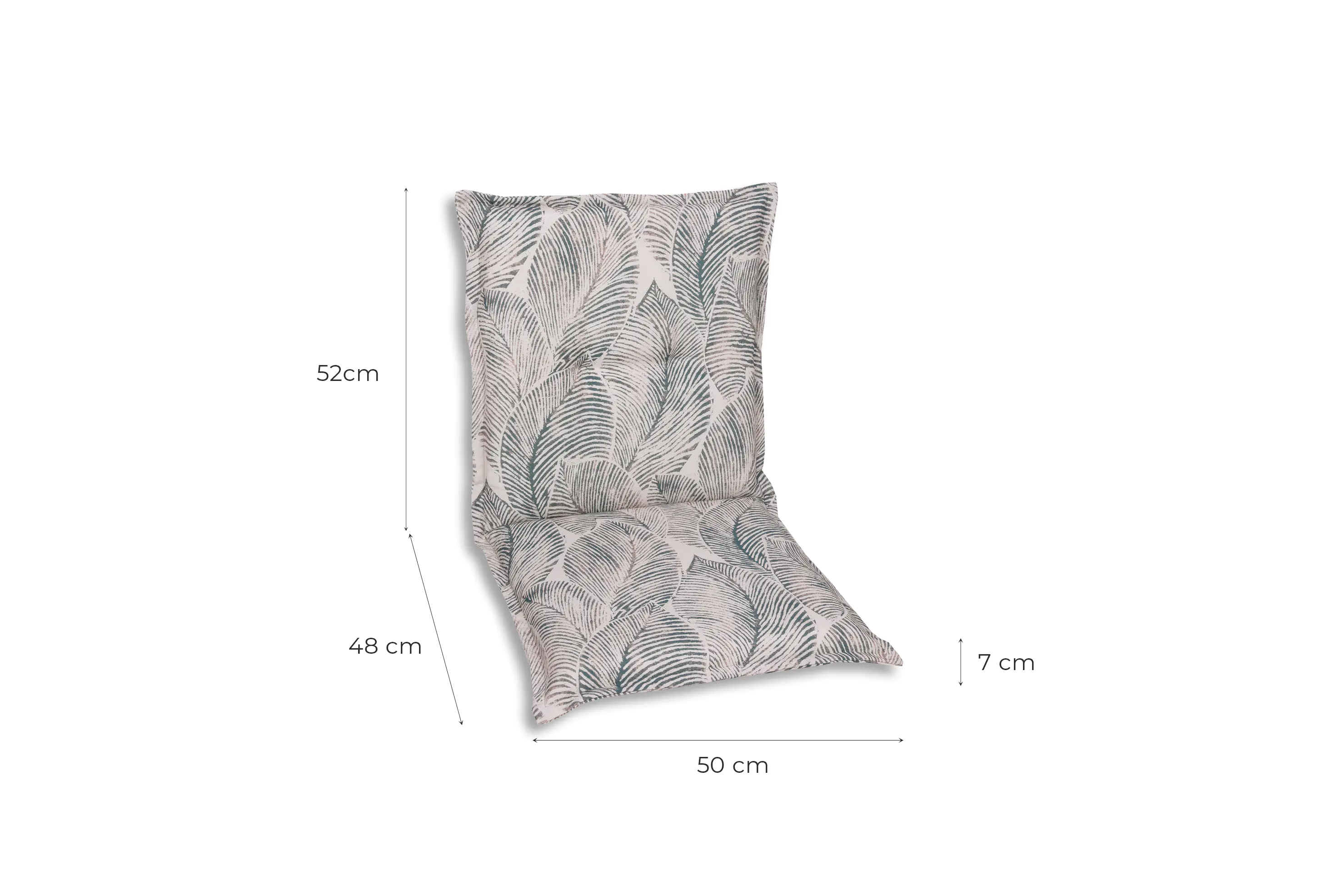GO-DE Niederlehner-Auflage 100 x 50 x 7 cm grau GO-DE Niederlehner-Auflage 100 x 50 x 7 cm grau