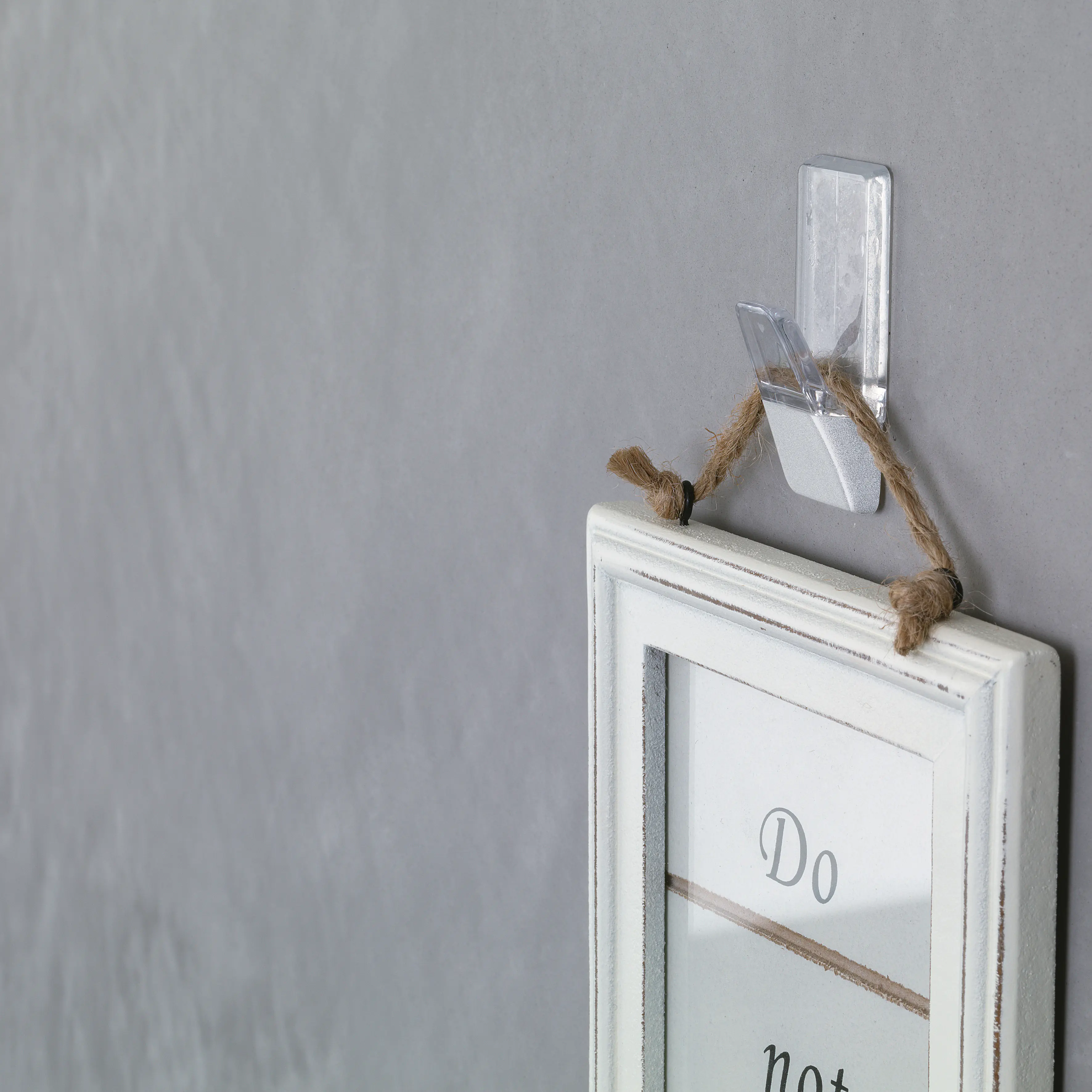 tesa Powerstrips Haken Large transparent-matt-chrom tesa Powerstrips Haken Large transparent-matt-chrom