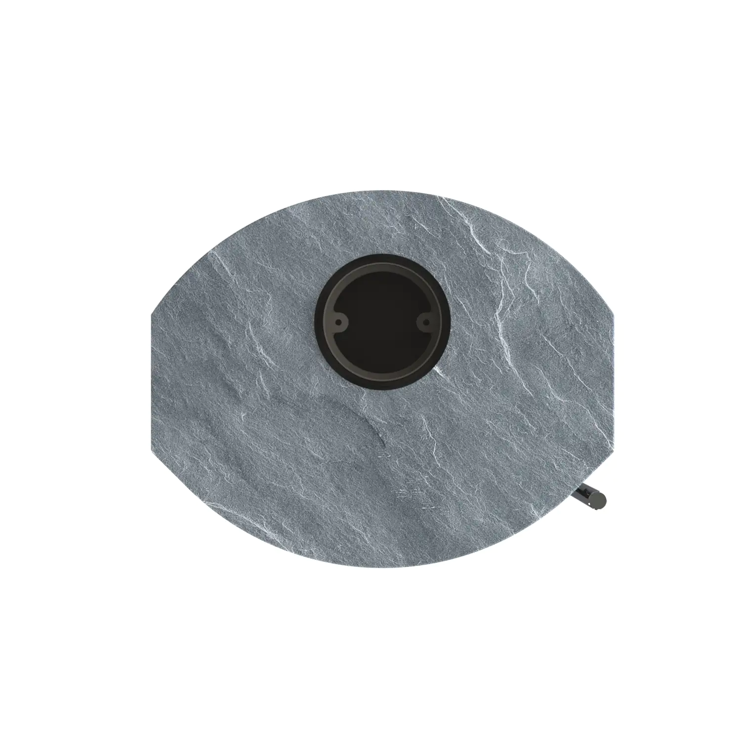 Thermia Kaminofen Ignis Mass Naturstein grau 8 kW