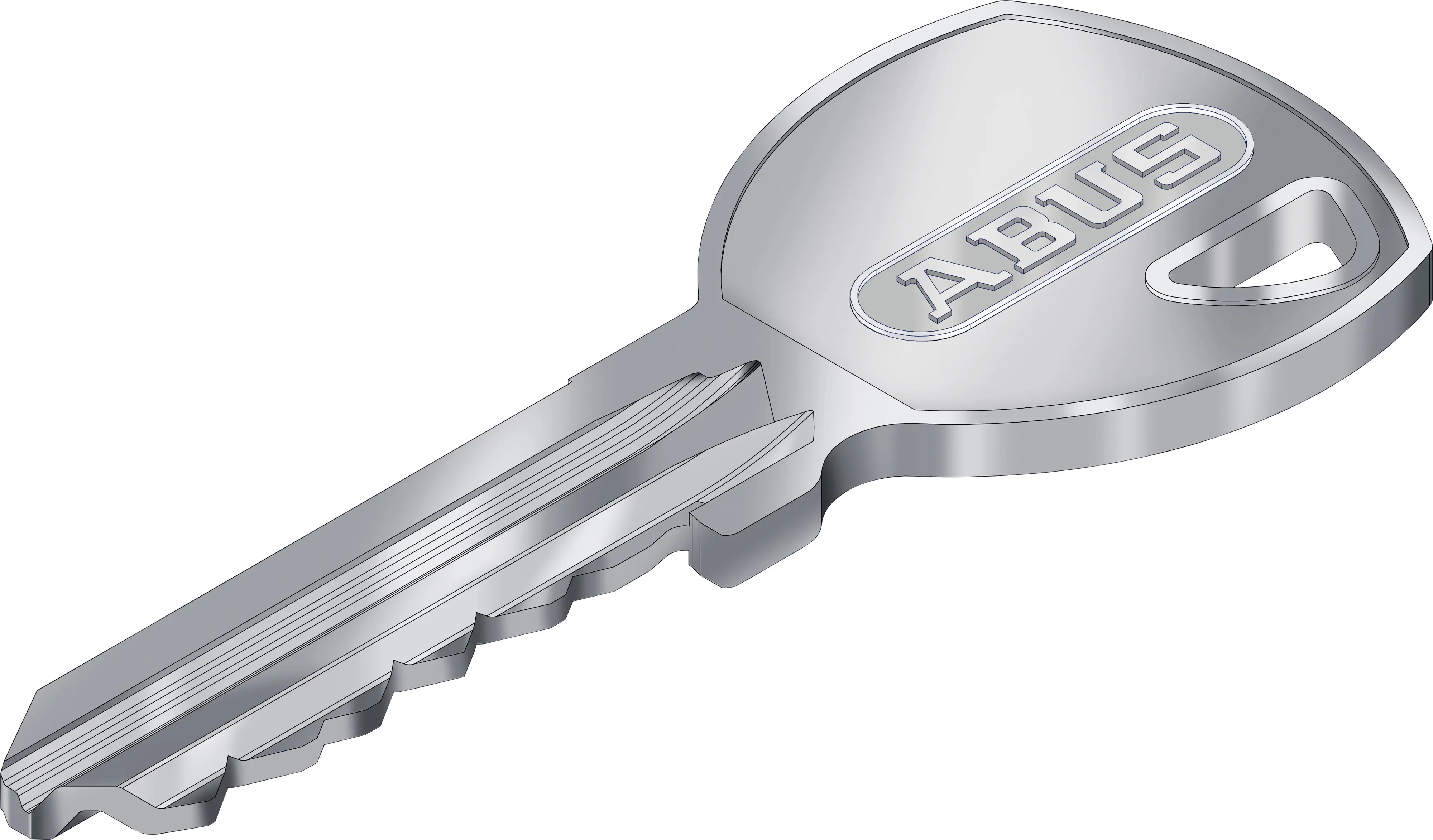 Abus Profilzylinder GZ+ 40/45 mm