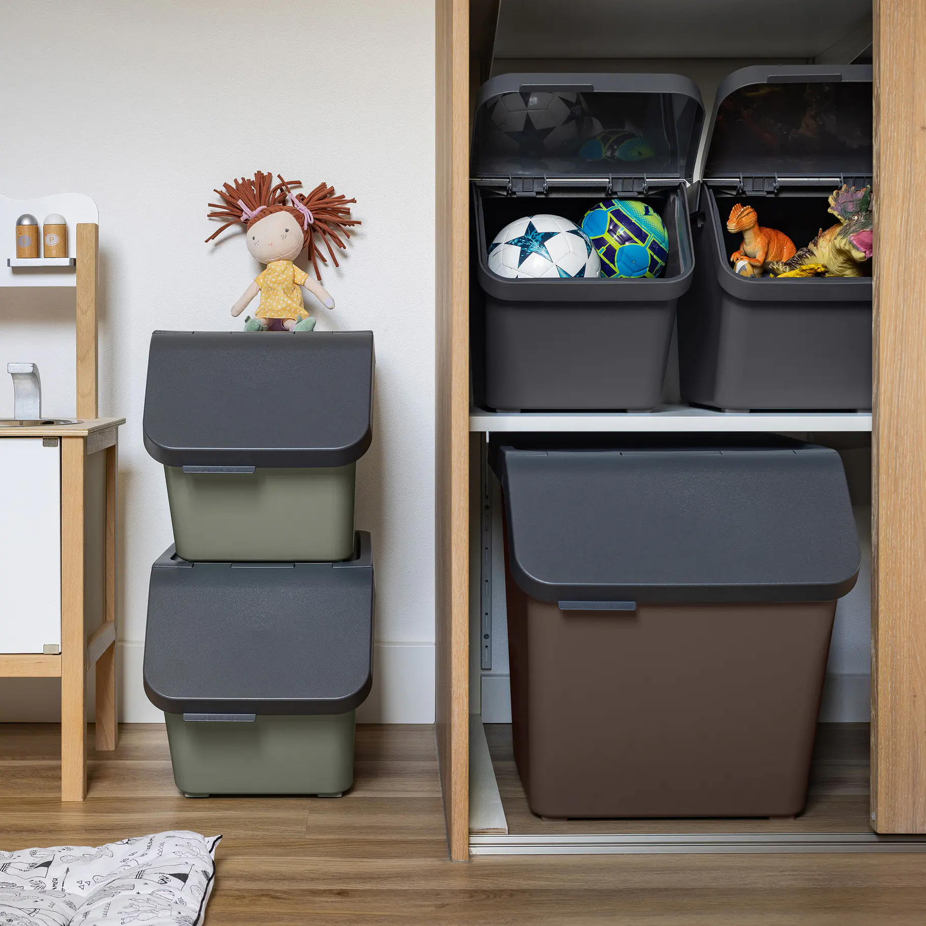 Sunware Sortiereinheit Sigma Home 60 L schoko