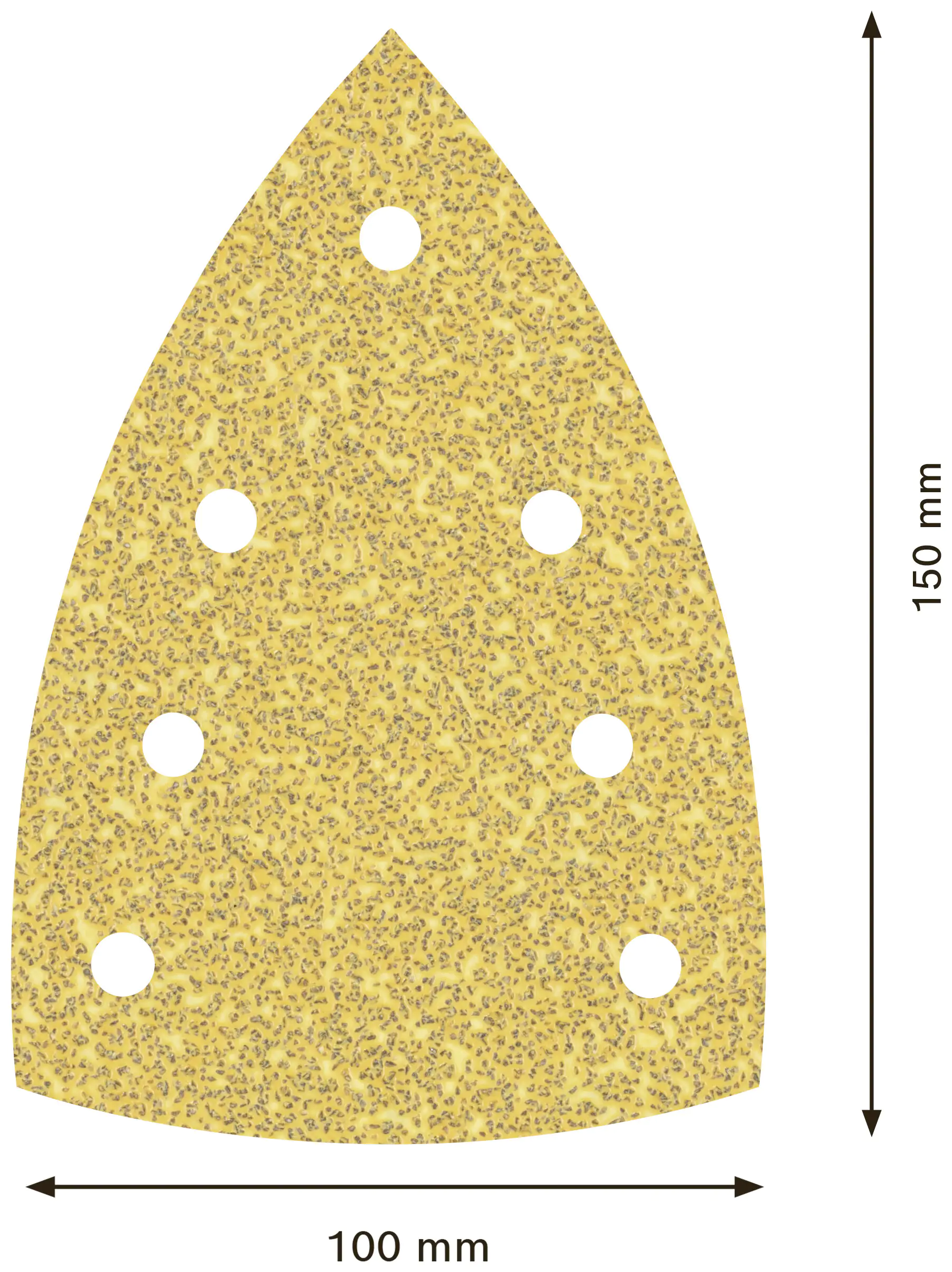 Bosch Expert Schleifpapier C470 100 x 150 mm G 40 10 Stück