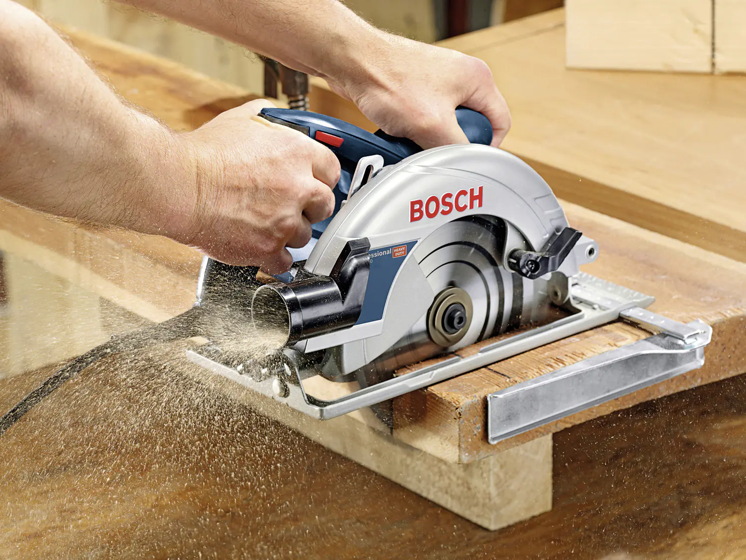 Bosch Professional Handkreissäge GKS 190 1400 W Sägeblatt 190 mm