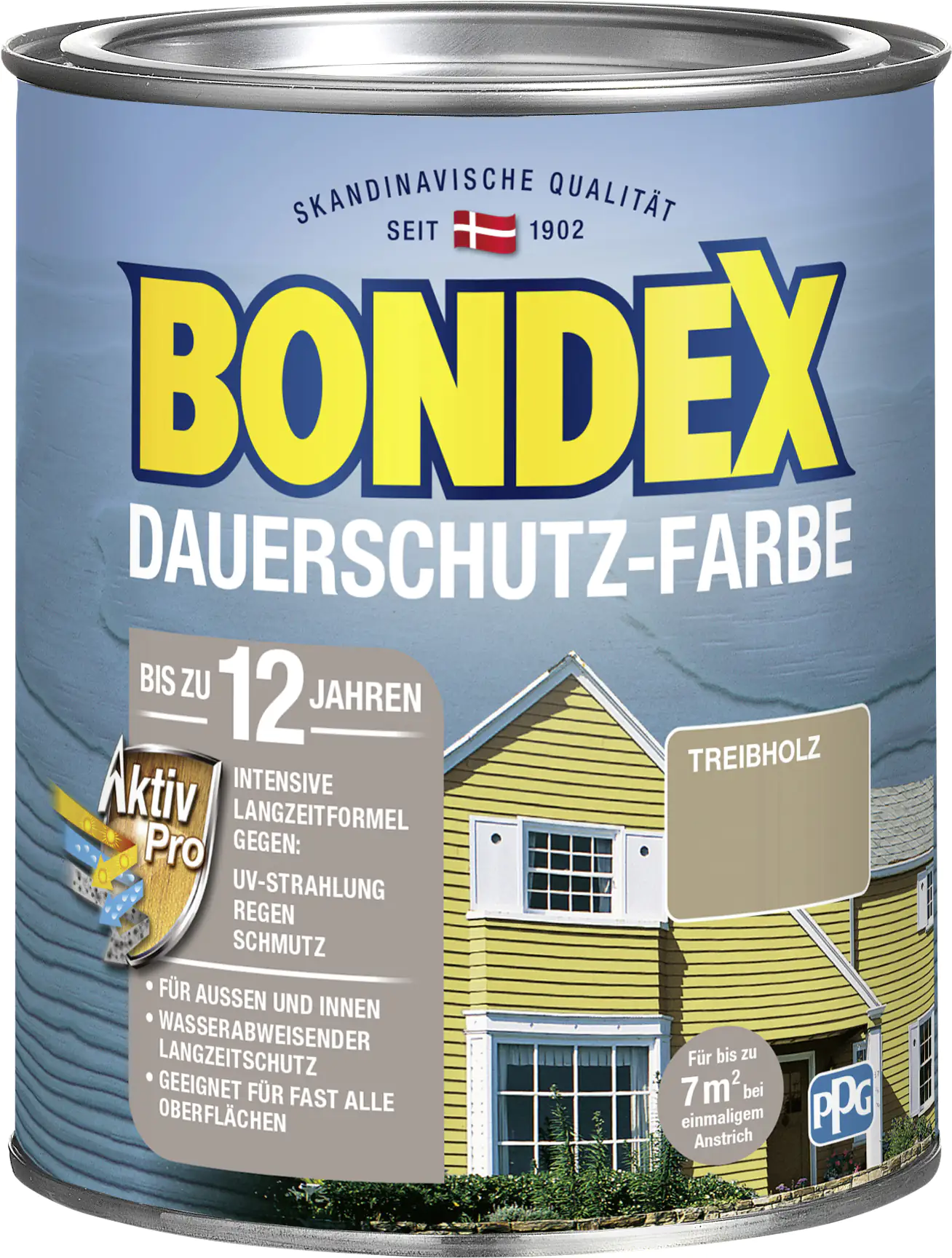 Bondex Dauerschutzfarbe 0,75 L treibholz Bondex Dauerschutzfarbe 0,75 L treibholz