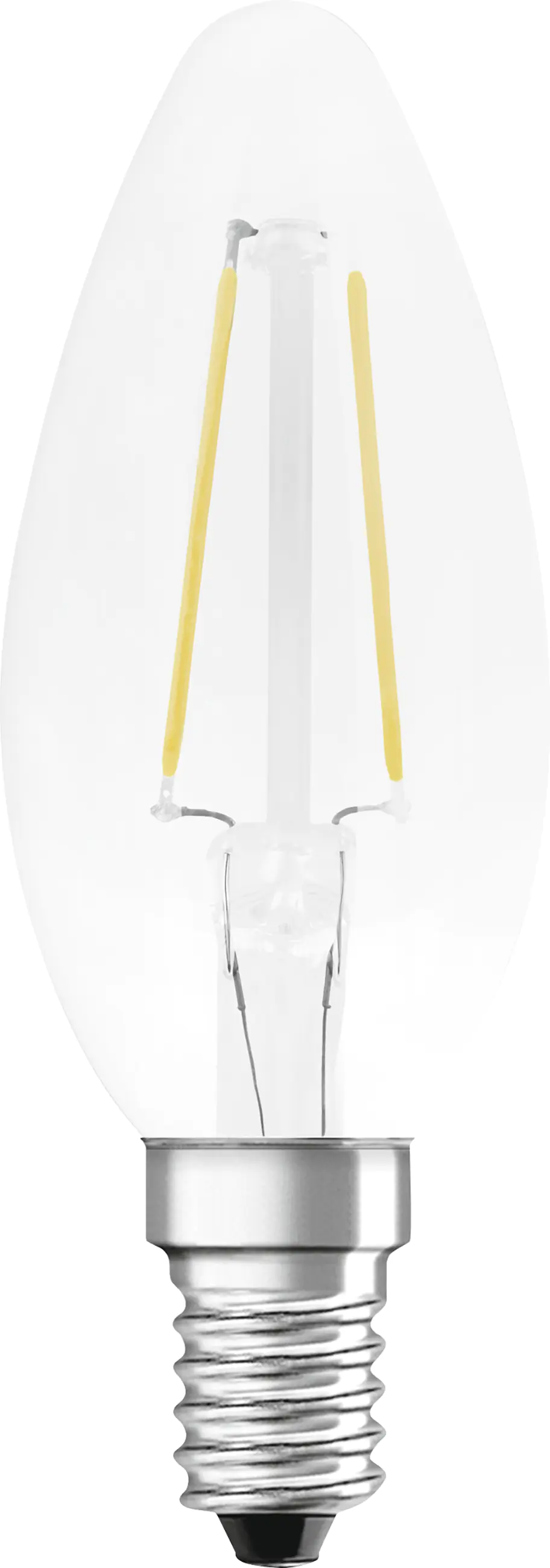 Bellalux LED Kerzenlampe Klassik B25 E14 2,5 W kaltweiß weiß matt