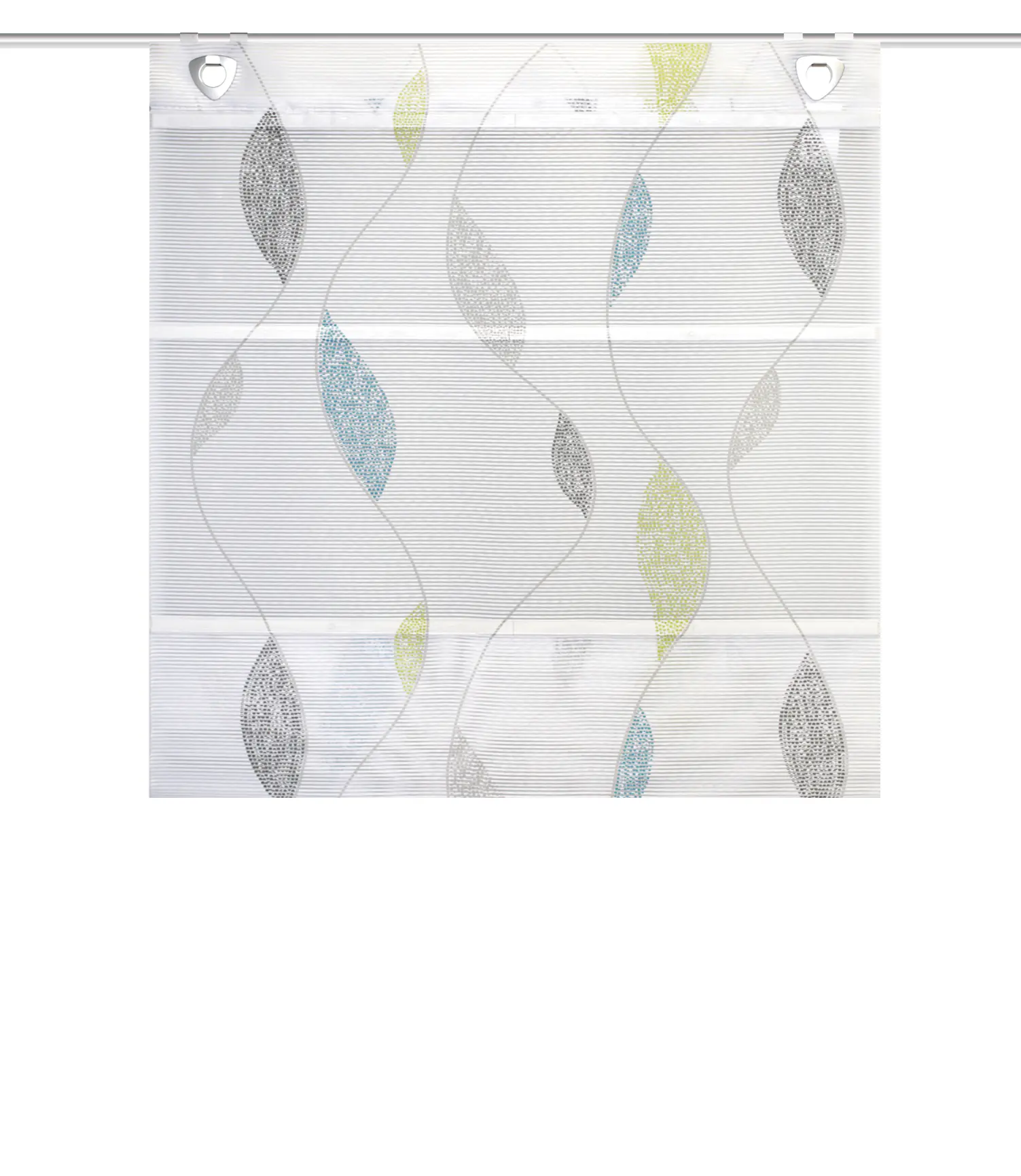 Magnetrollo Bambus Paolo blau-grün 130 x 45 cm