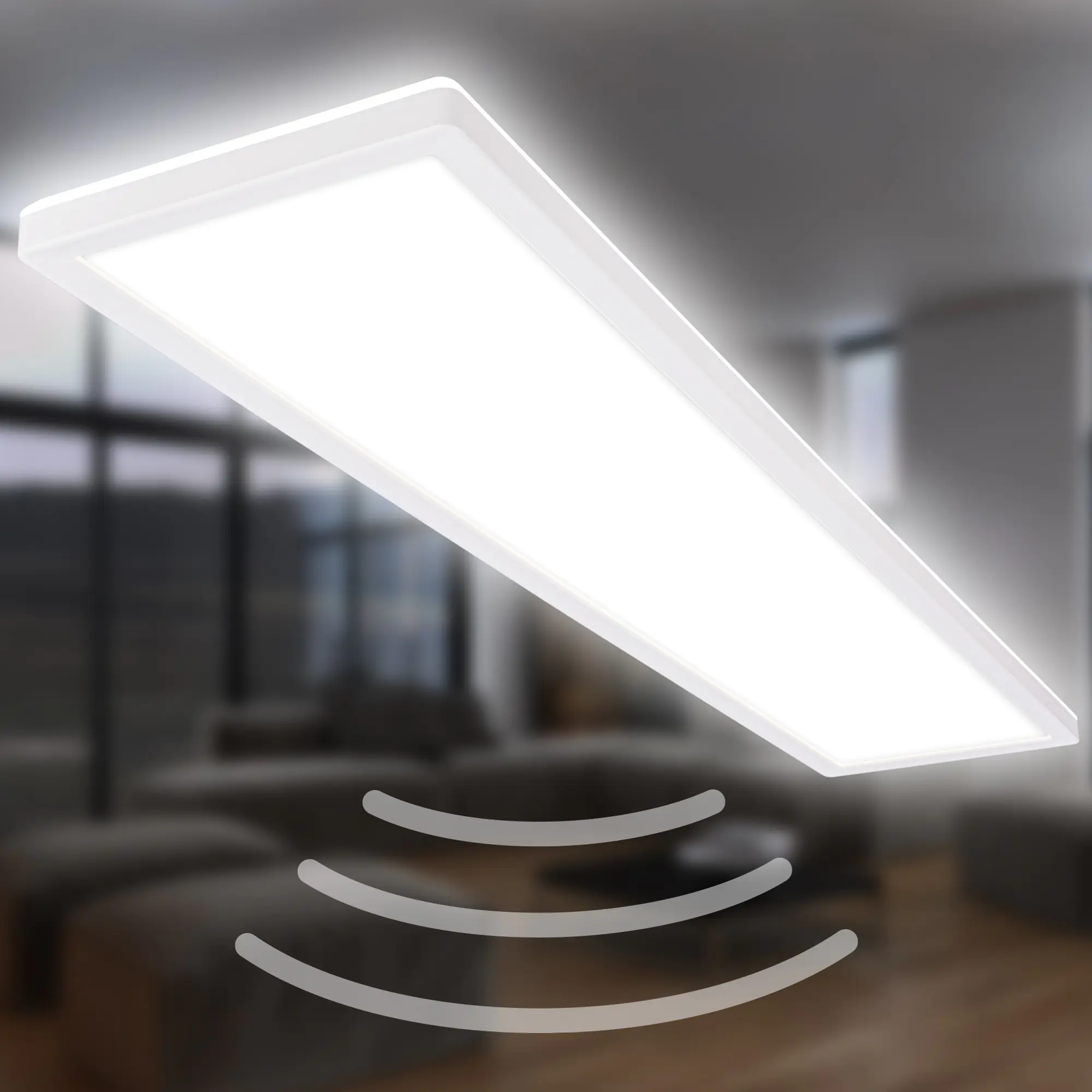 Briloner LED Deckenlampe Move 36W 98x20x3 cm weiß Bewegungssensor neutralweiß Briloner LED Deckenlampe Move 36W 98x20x3 cm weiß Bewegungssensor neutralweiß