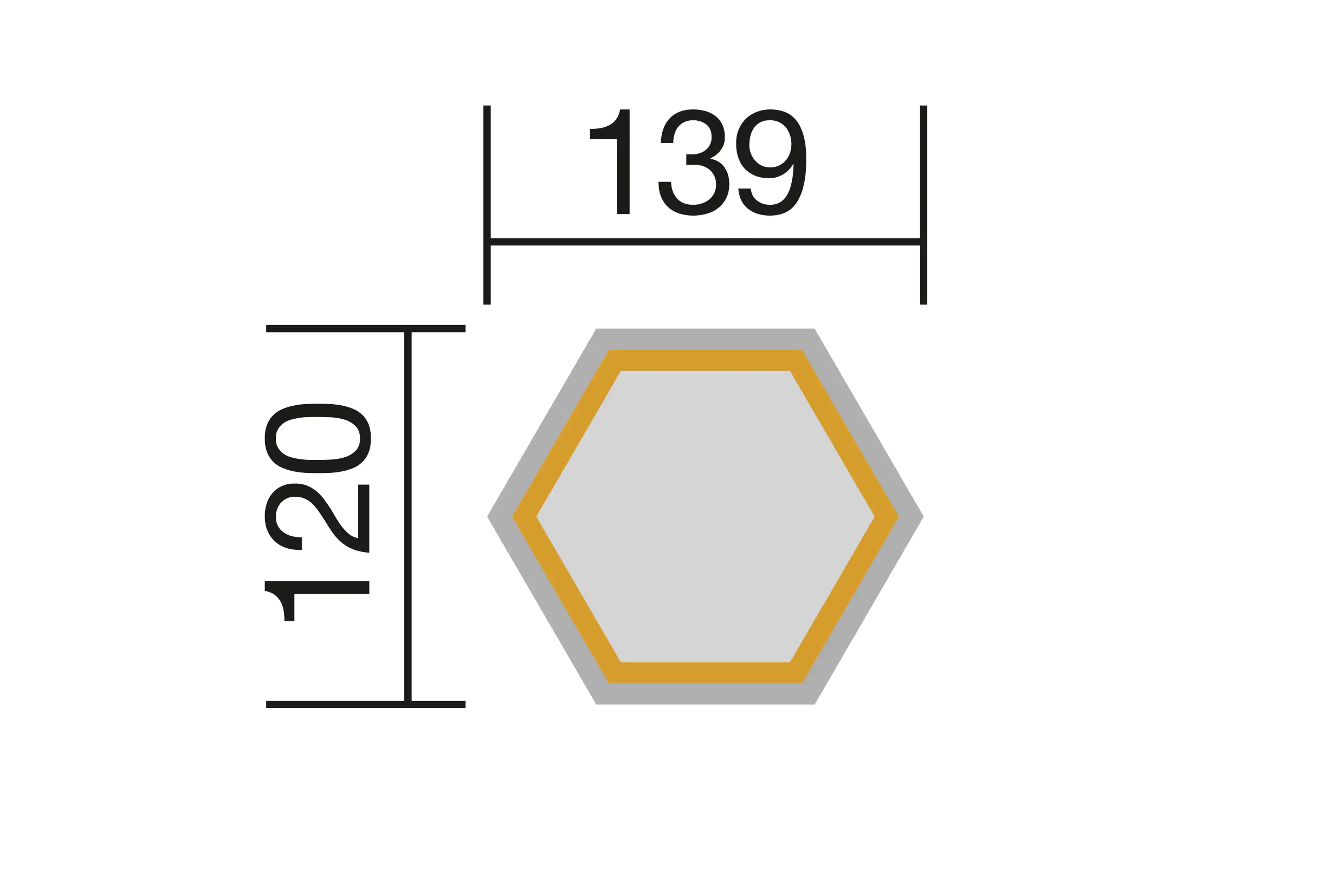 Weka Hochbeet Element grau 143 x 143 x 68,5 cm