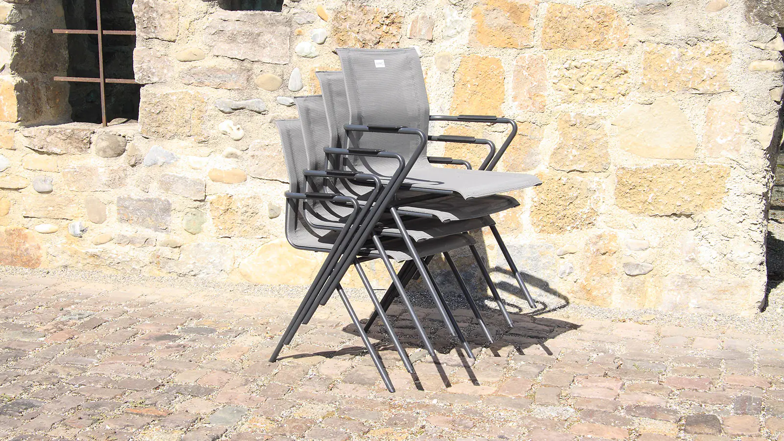 Acamp Stapelsessel Alpha Tex 55 x 57 x 83 cm