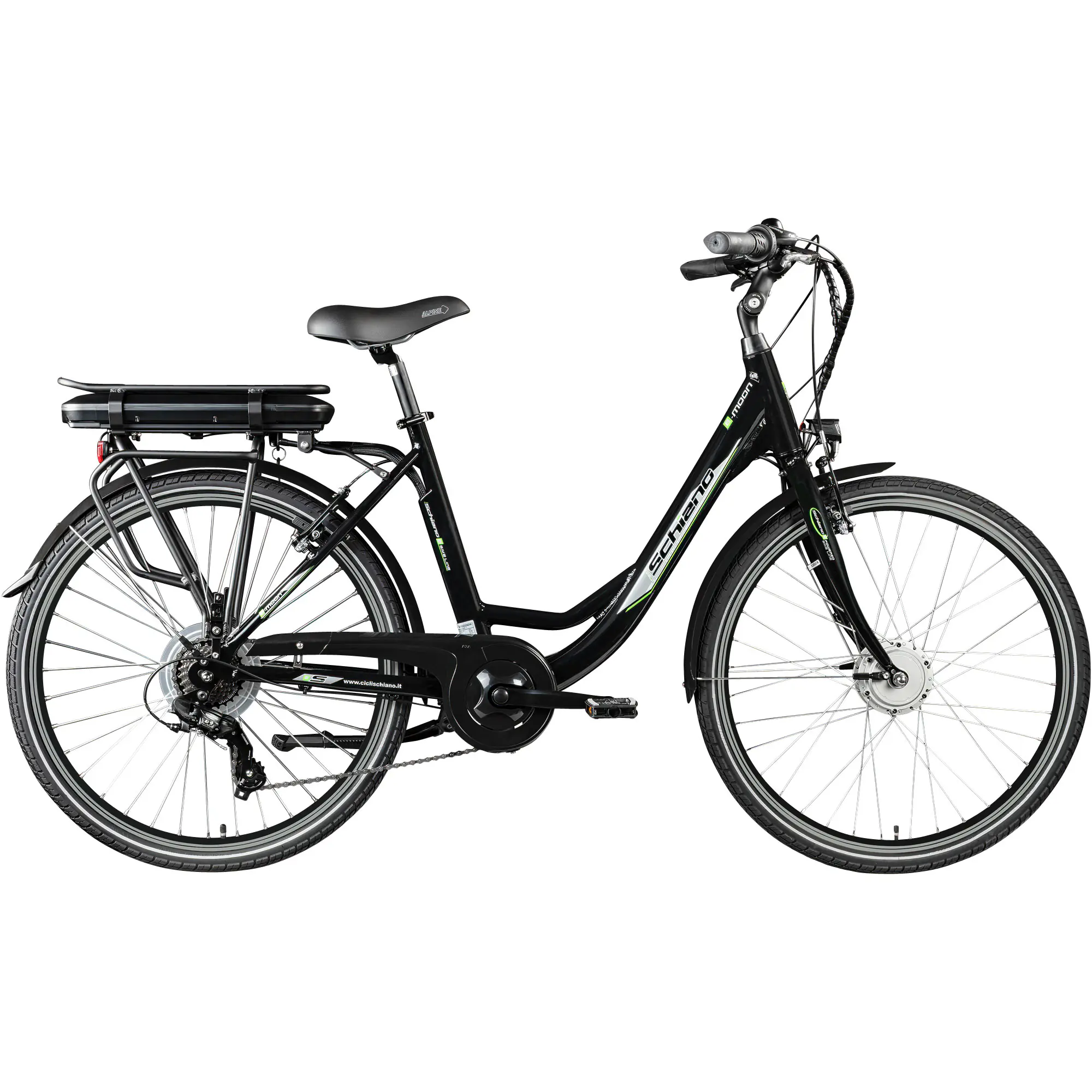 Schiano E-Bike City MOON 26 Zoll 7-Gang 468 Wh schwarz Schiano E-Bike City MOON 26 Zoll 7-Gang 468 Wh schwarz