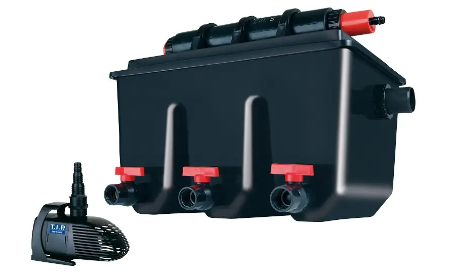 T.I.P. Profi-Teichaußenfilter MTS 30000 UV 25 Fördermenge: 3.600 l/h, 65 W T.I.P. Profi-Teichaußenfilter MTS 30000 UV 25 Fördermenge: 3.600 l/h, 65 W